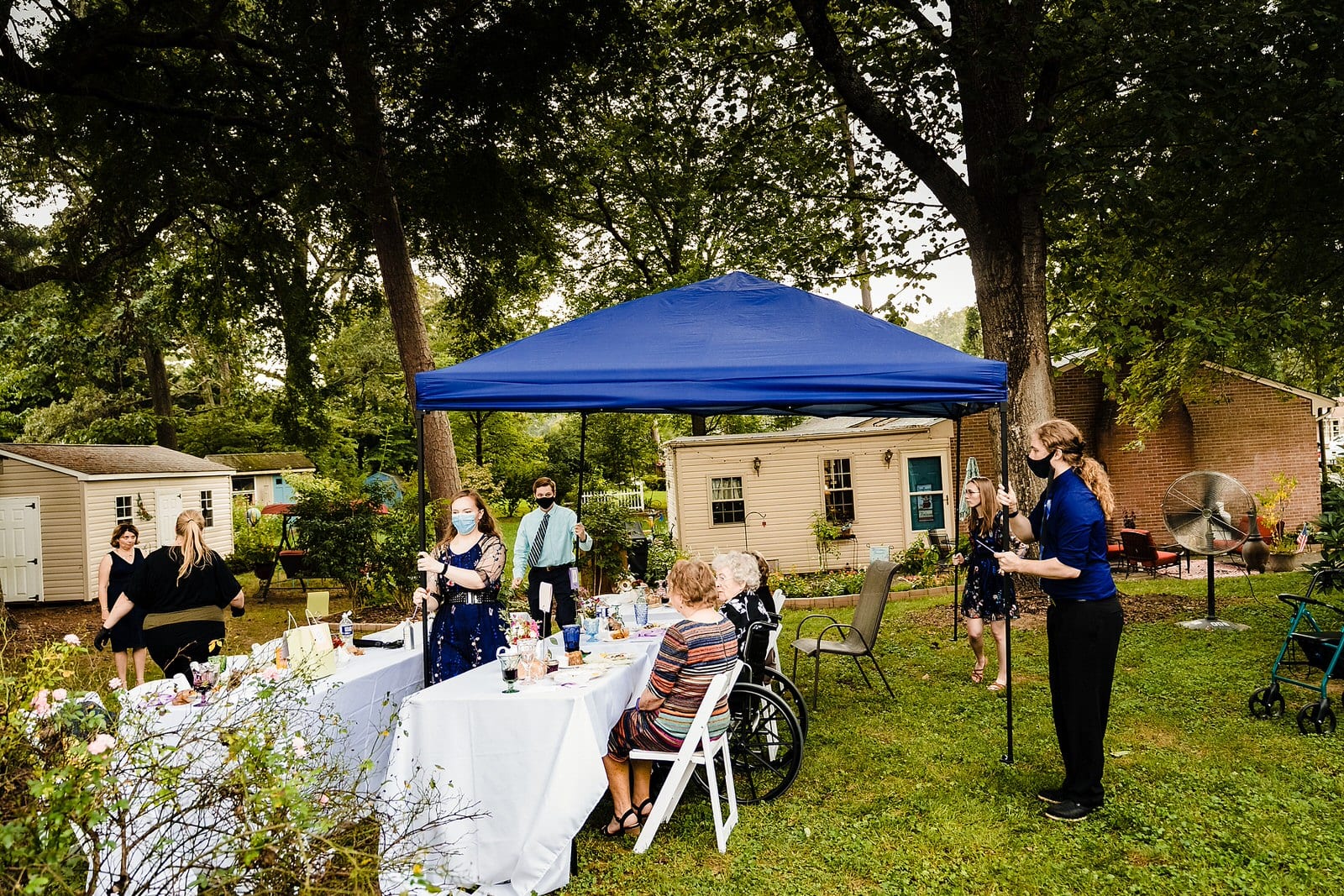 Casual backyard wedding inspiration