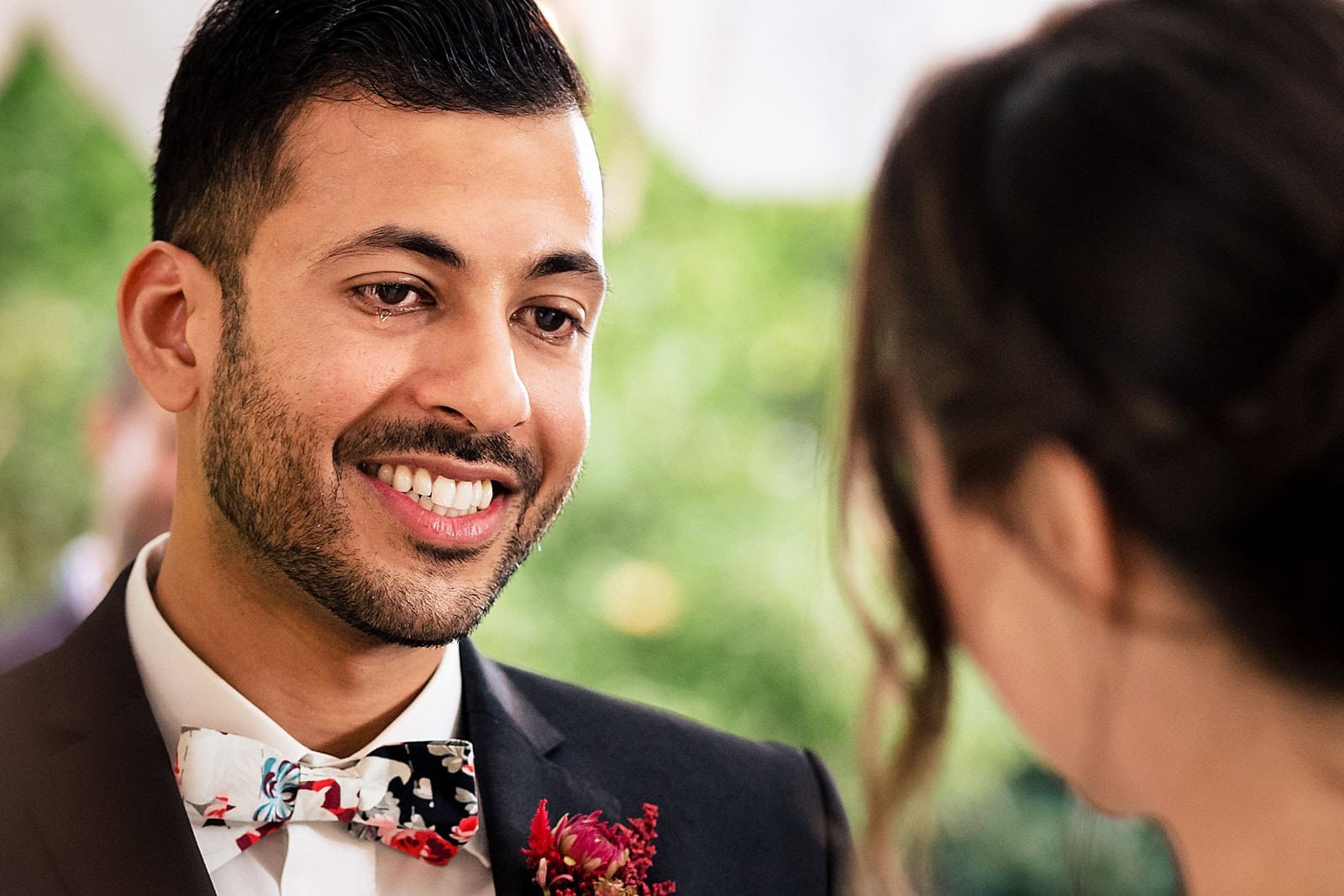 we love an emotional wedding ceremony