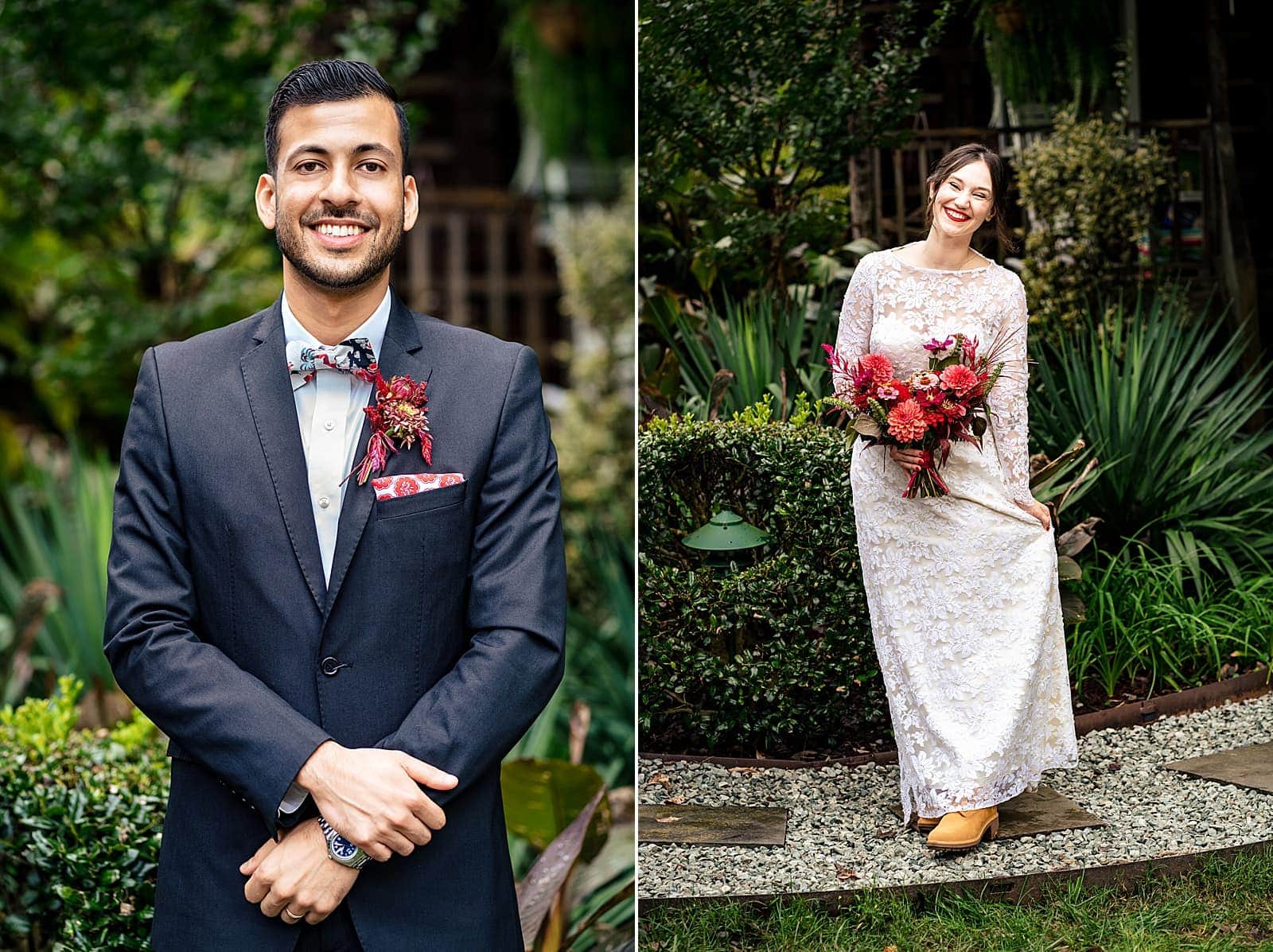 wedding style inspiration - colorful florals and patterns