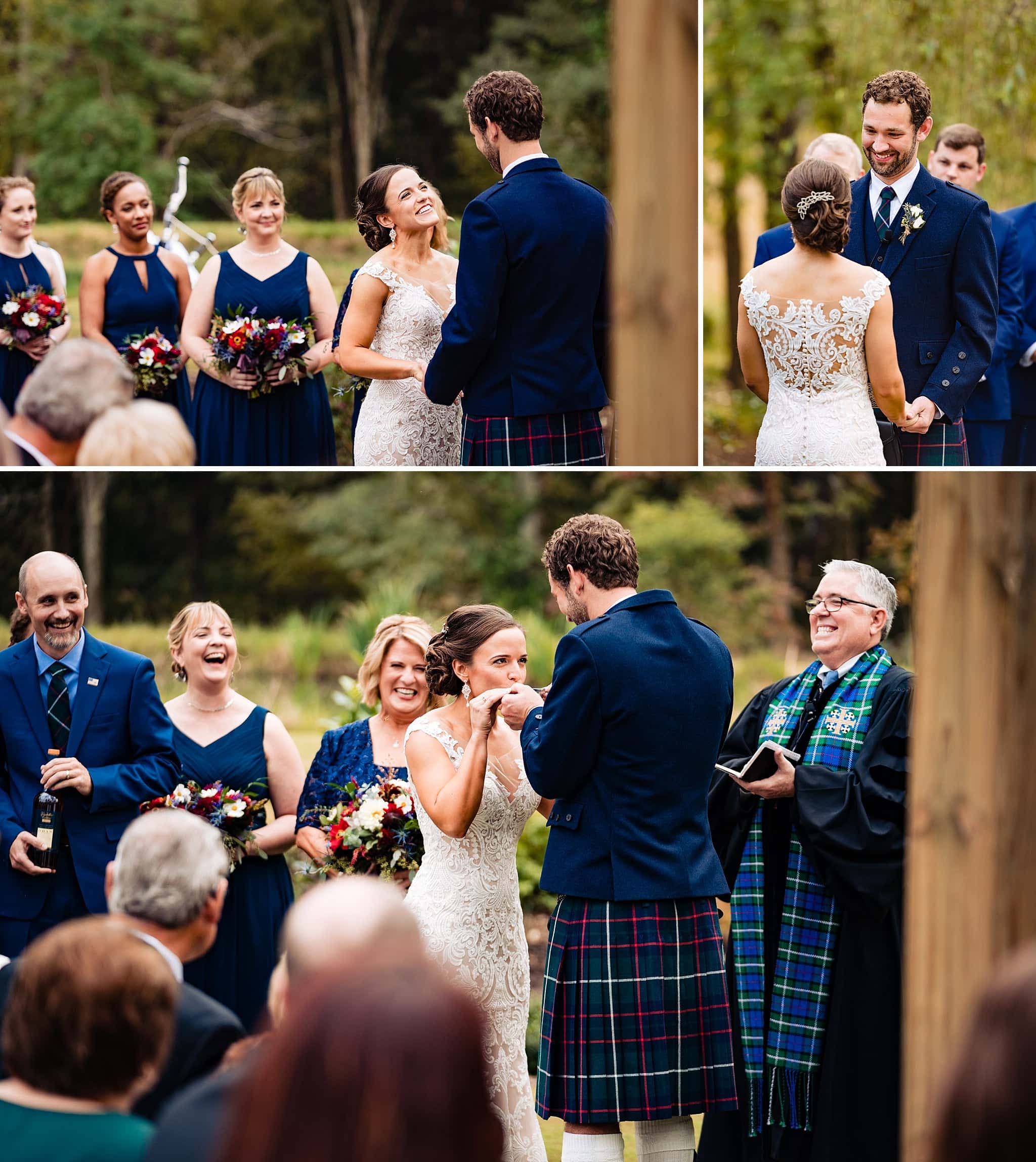 Chapel Hill Carriage House Wedding, Scottish Wedding