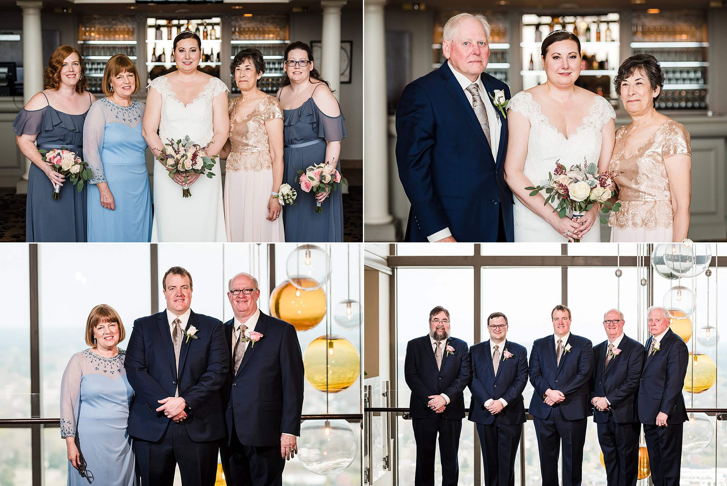 Group Photos City Club Wedding