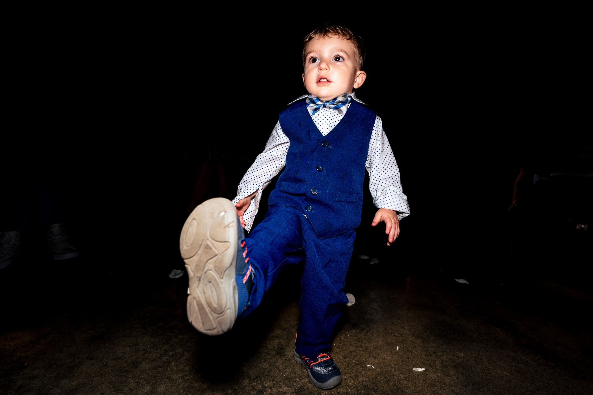wedding reception dance floor at The Grove at City Market | photo by Kivus & Camera