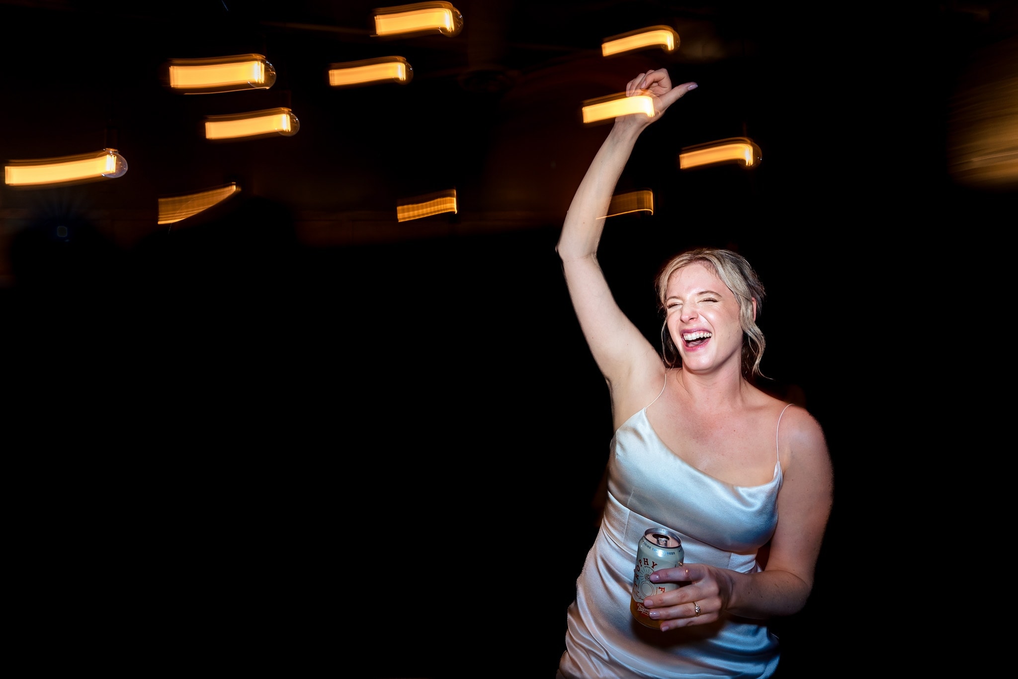wedding reception dance floor at The Grove at City Market | photo by Kivus & Camera
