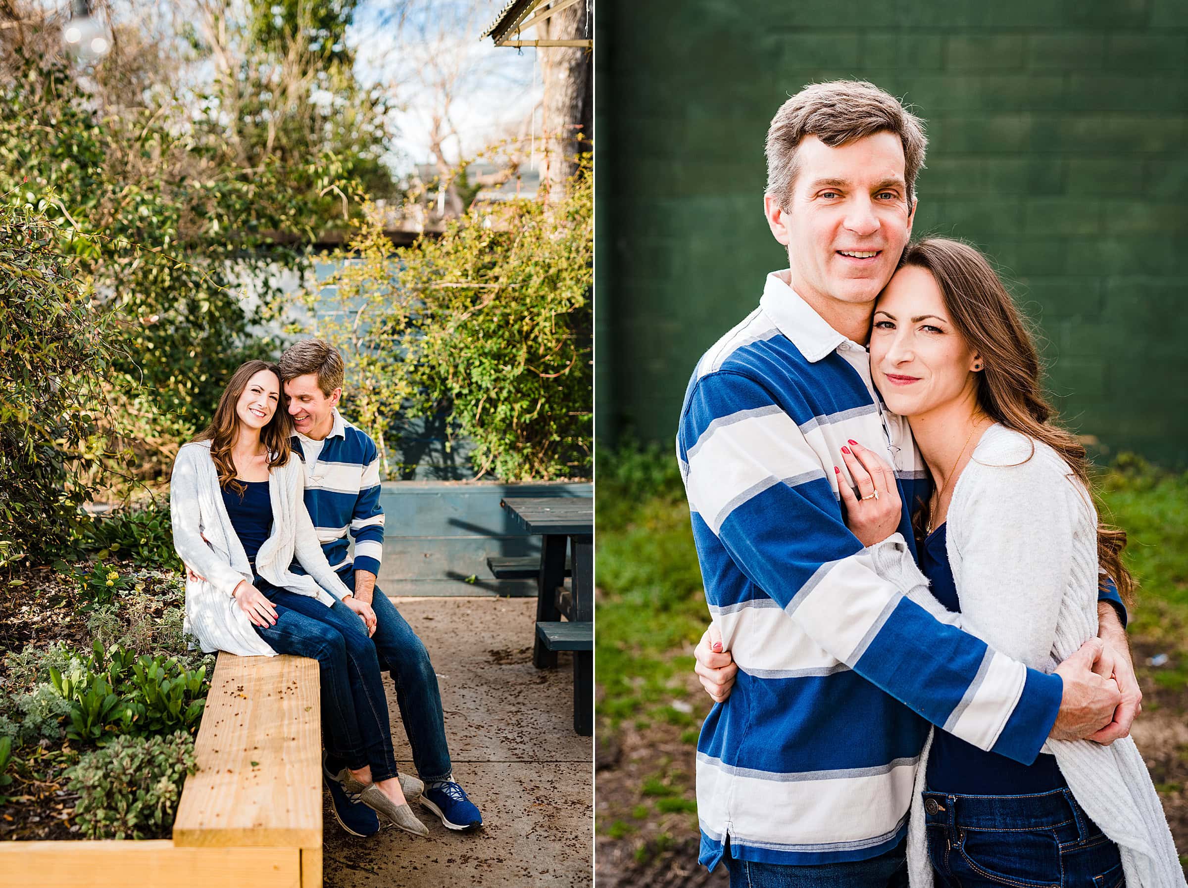 Colorful Raleigh Engagement Photos