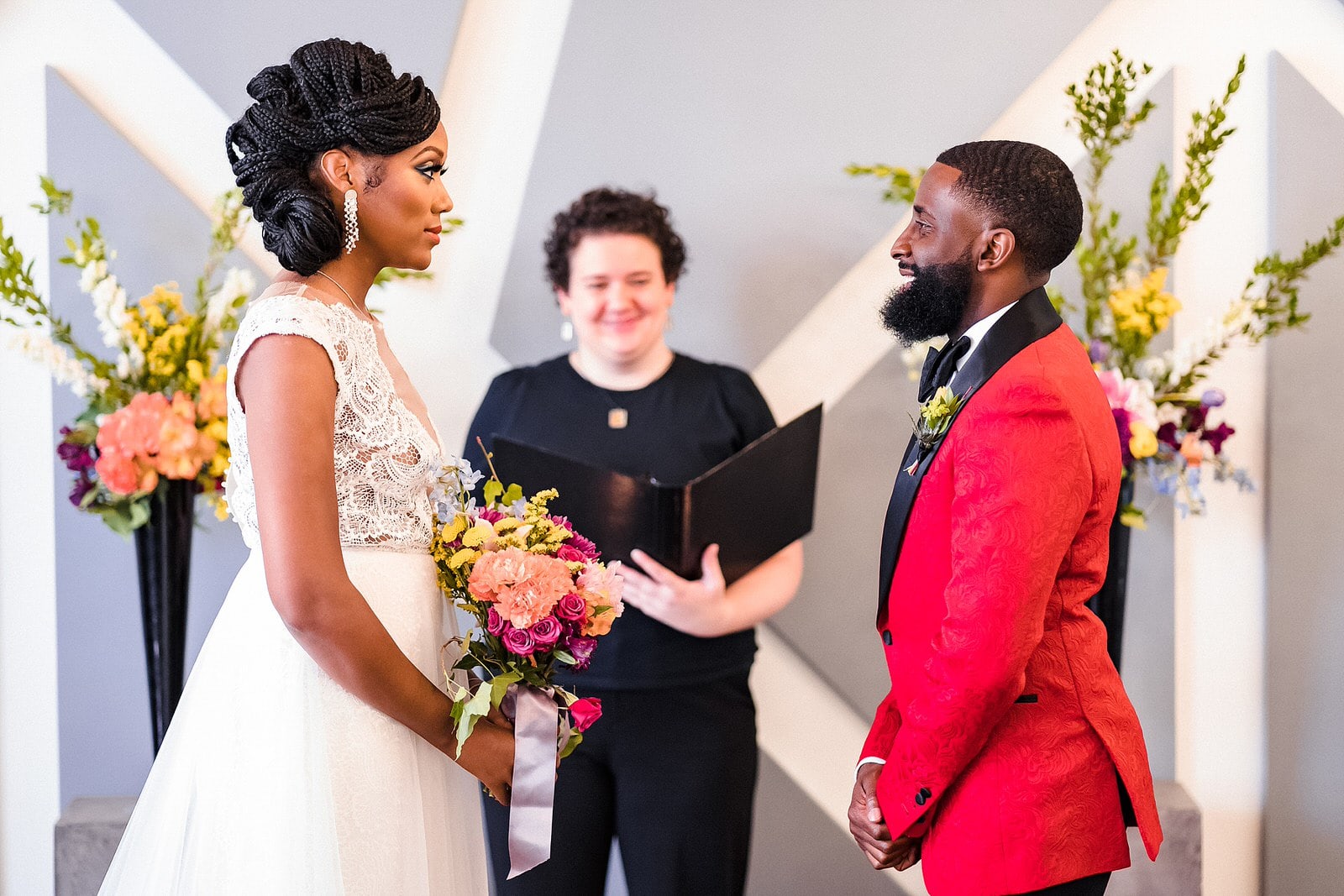 Wedding ceremony by Magical Weddings by Carly