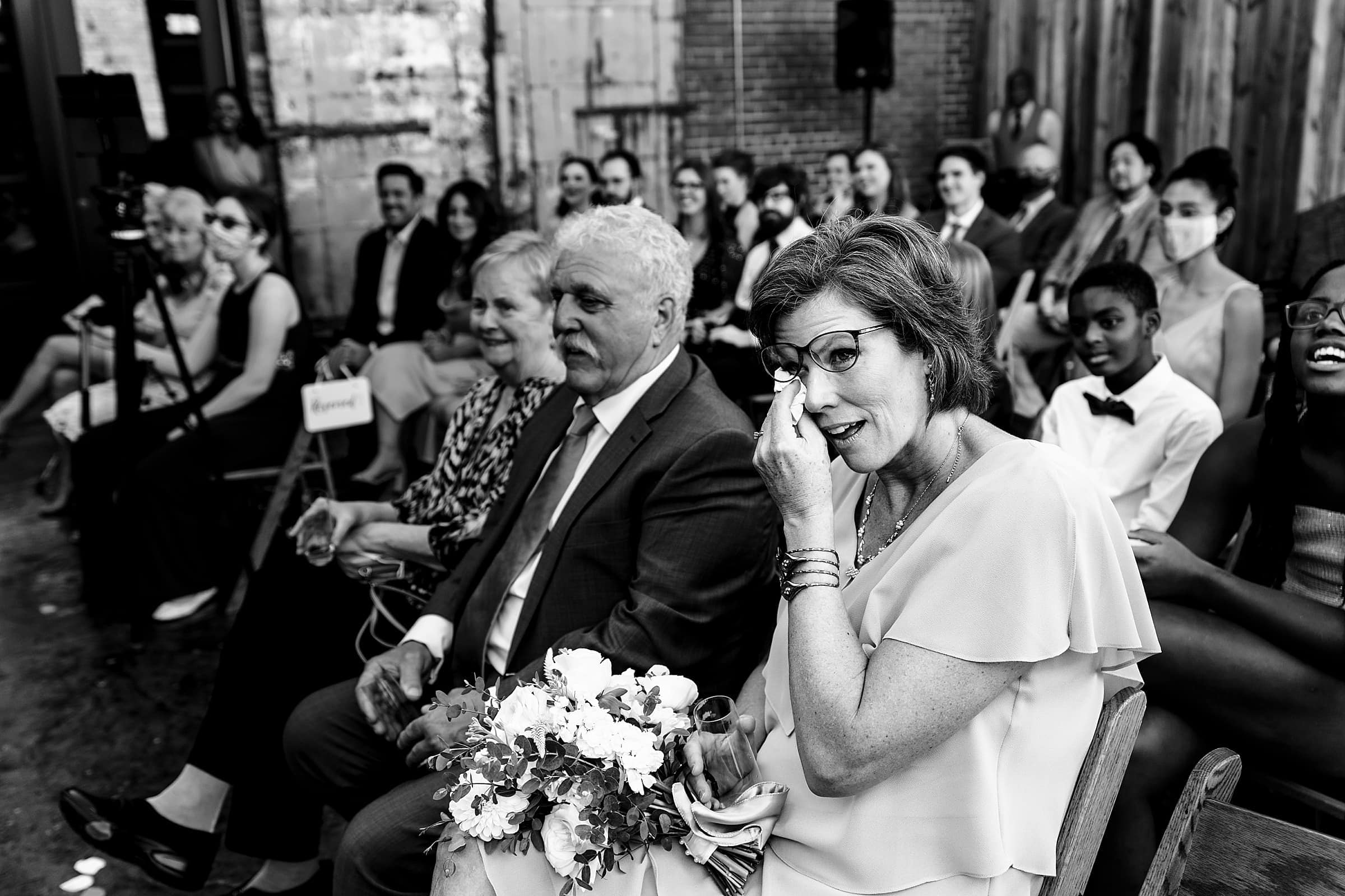 emotional moments at a durham cookery wedding ceremony