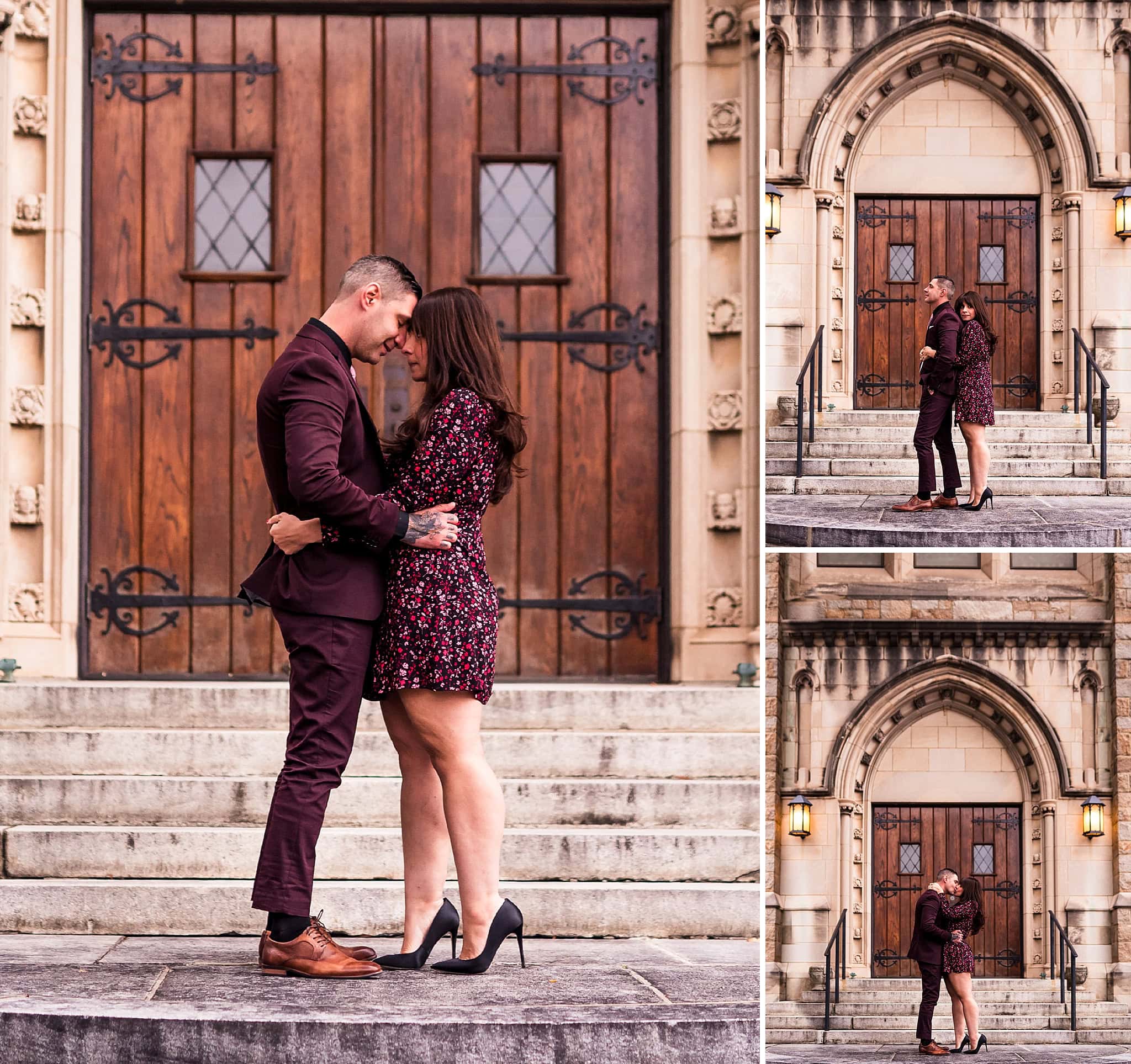 Downtown Durham Engagement Photos