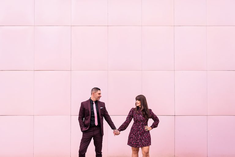 Downtown Durham Engagement Photos