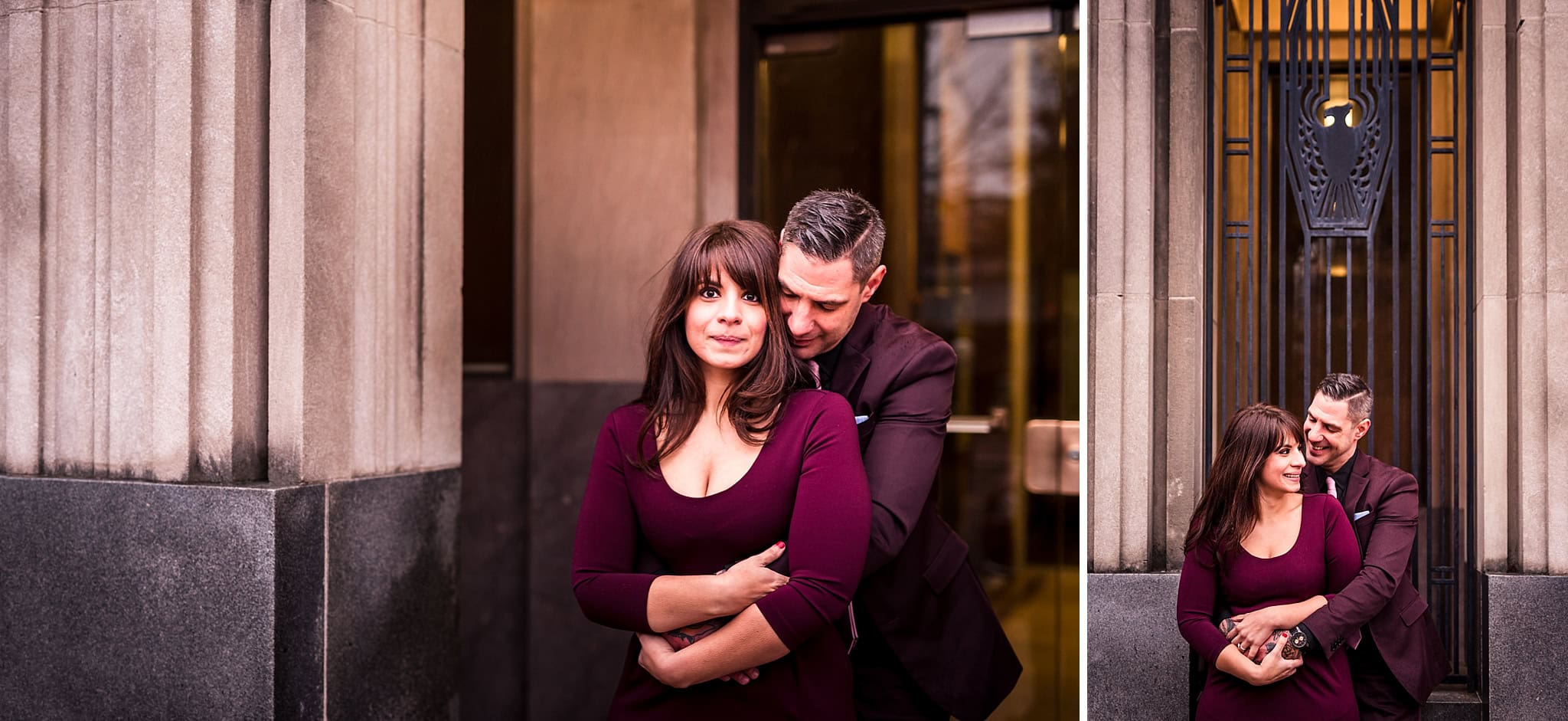 Downtown Durham Engagement Photos