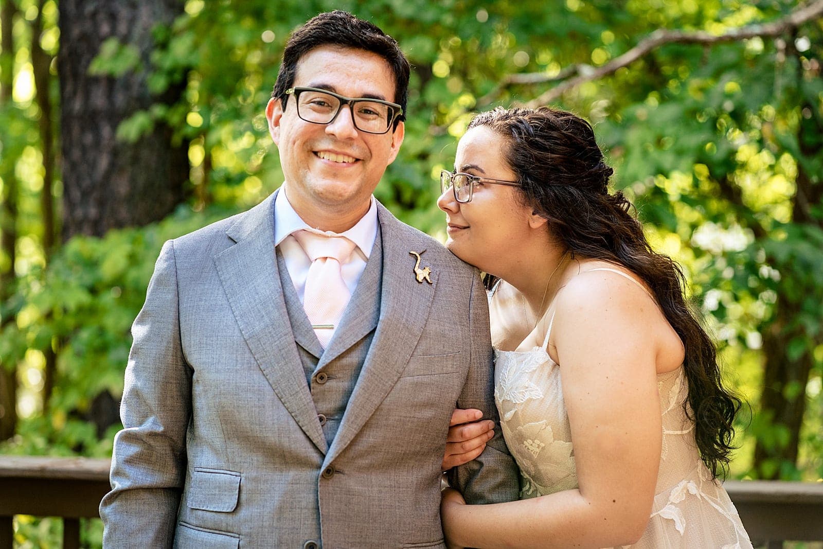 have fun and be silly with your wedding portraits