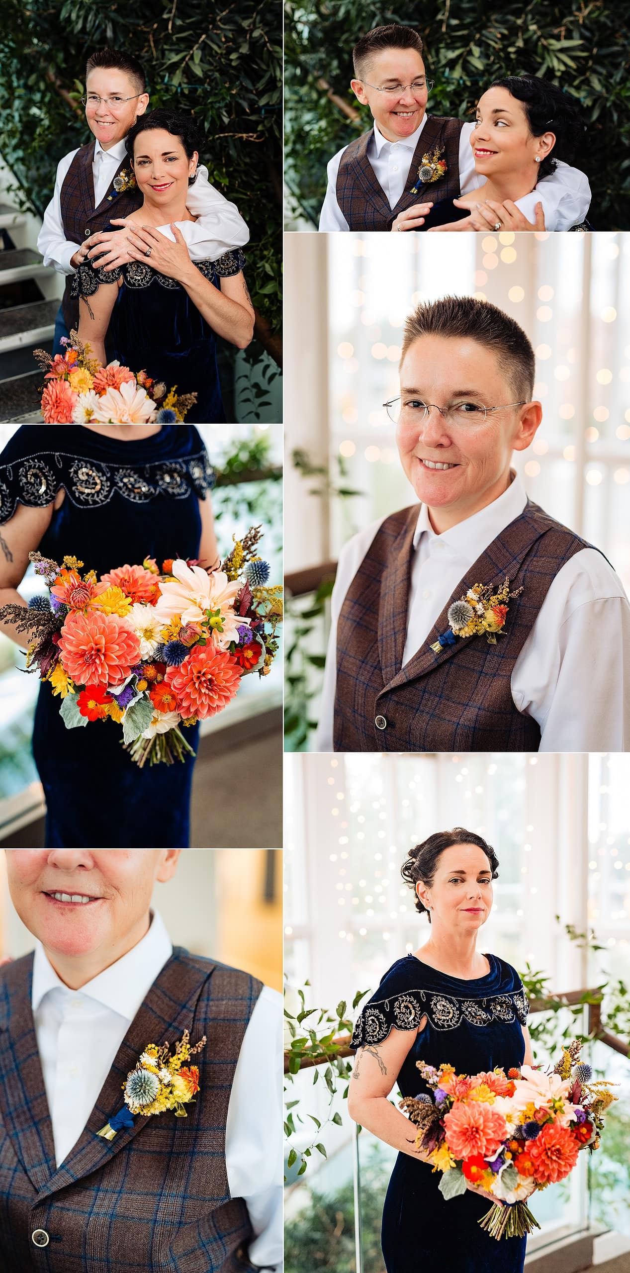 Durham Wedding, Durham Wedding photos, Durham Arts Council, Durham Wedding Photographer, Durham Arts Council Wedding, Same-sex wedding, NC Same-sex wedding, LBGTQ Wedding Photographer, colorful wedding, nontraditional wedding, offbeat bride, kivusandcamera.com