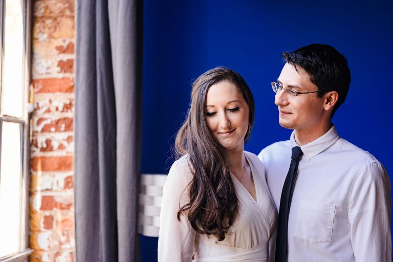 Casual elopement inspiration from this Durham elopement at an AirBNB