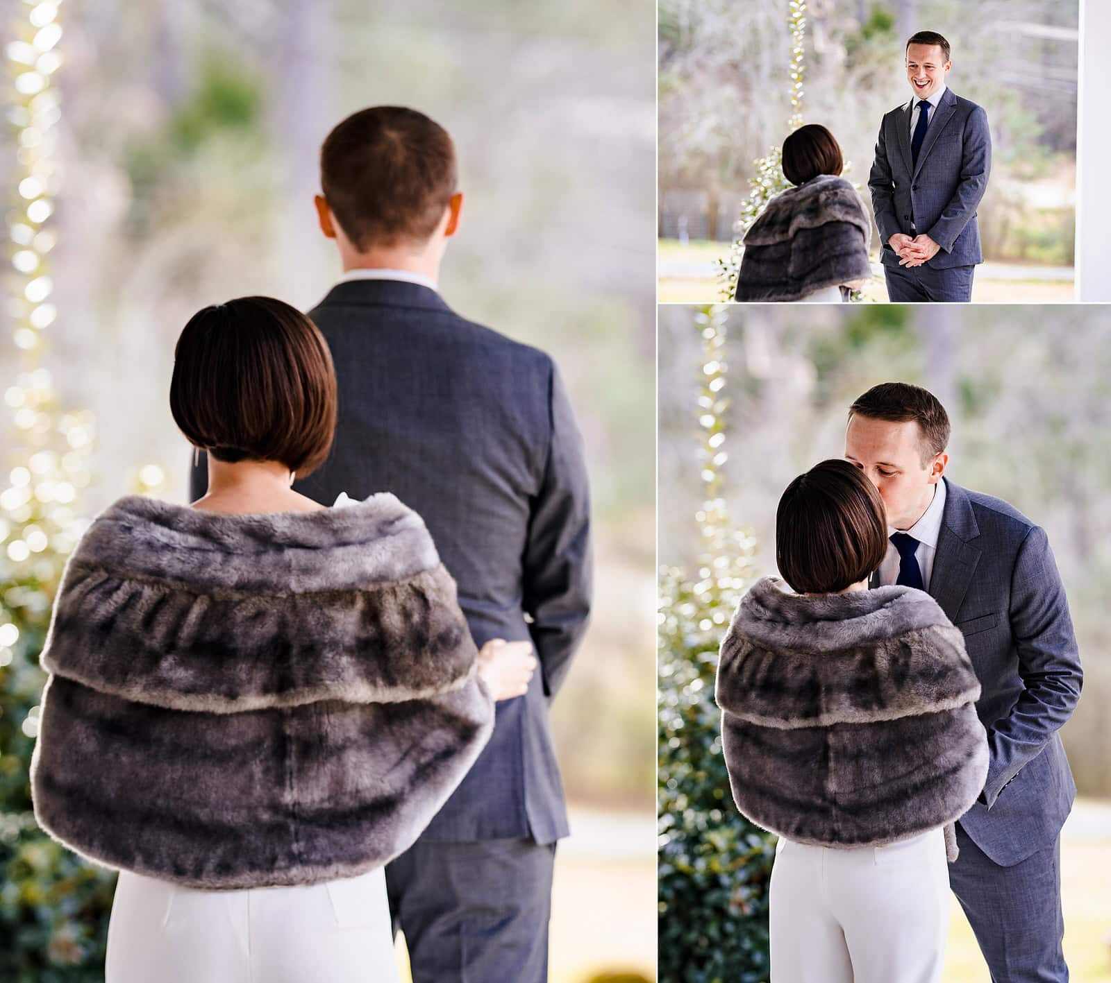 Durham elopement first look