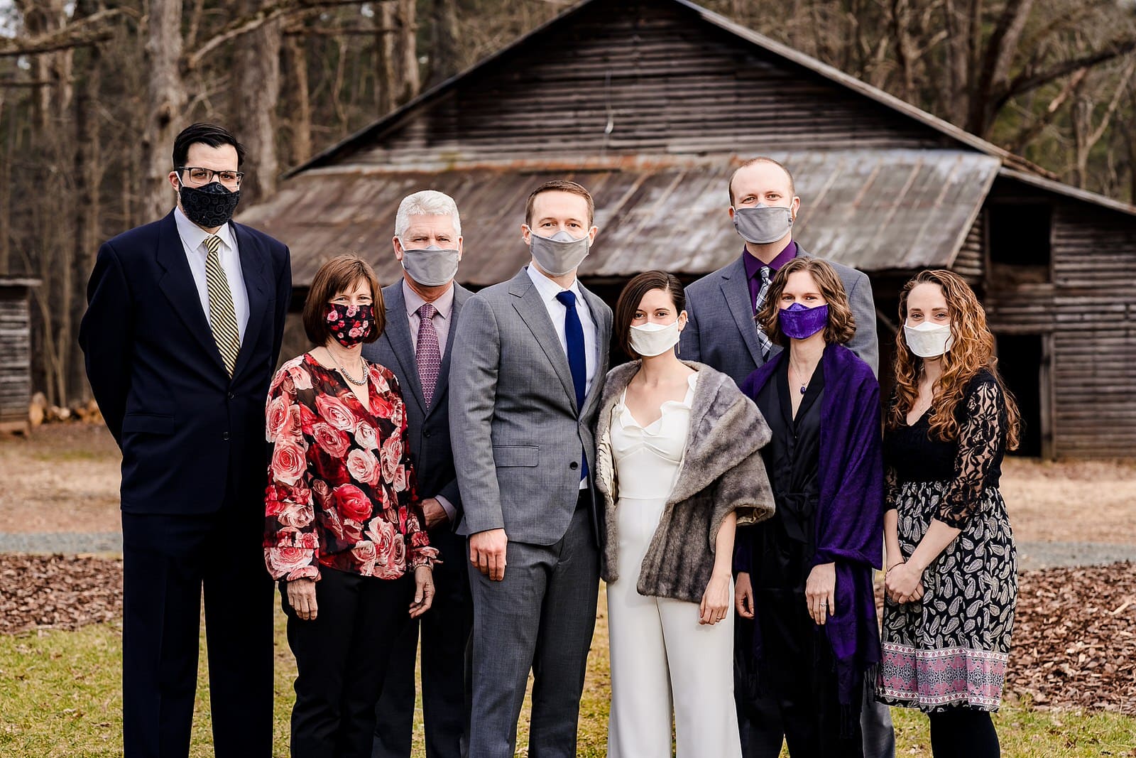 Wedding photos, COVID-style