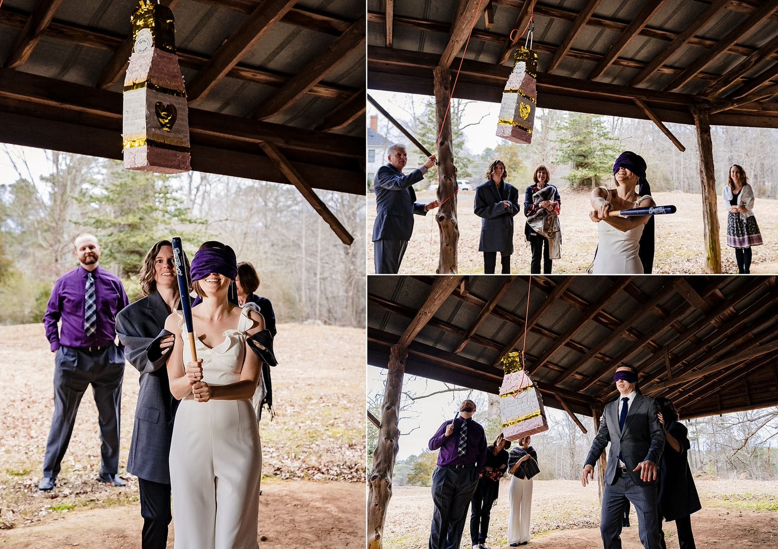 Pinata at a wedding