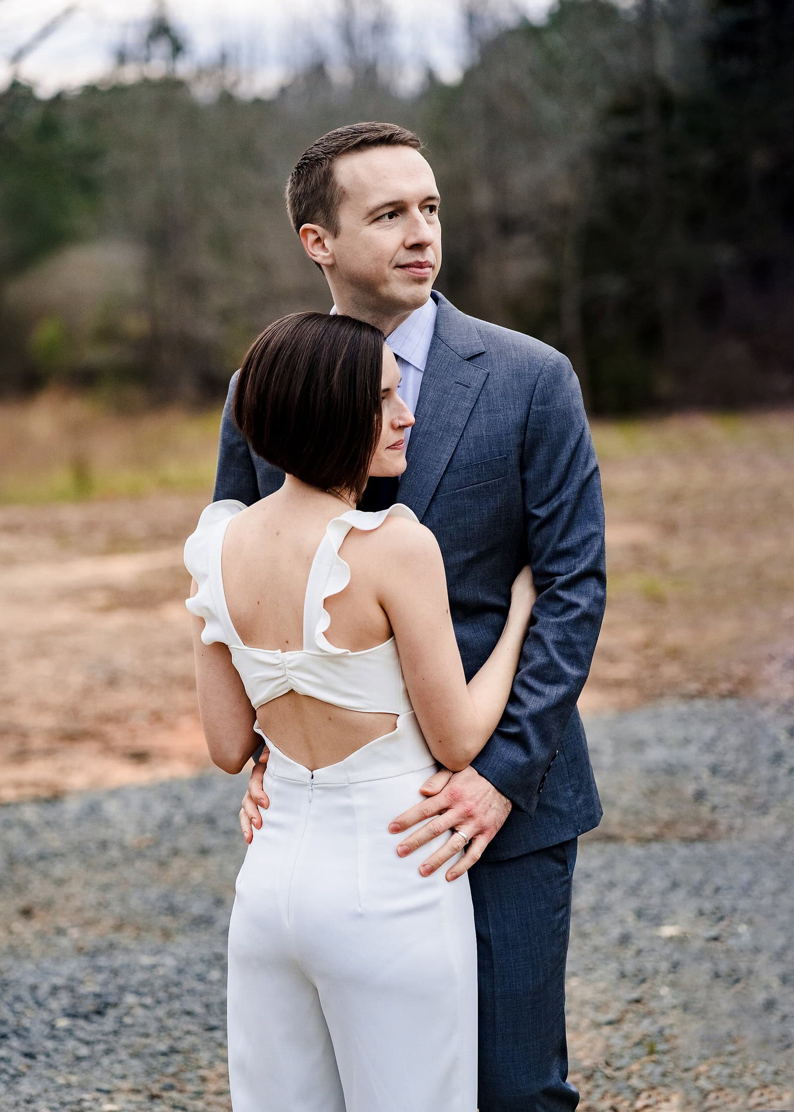 Fun durham elopement by north carolina elopement photographers Kivus & Camera