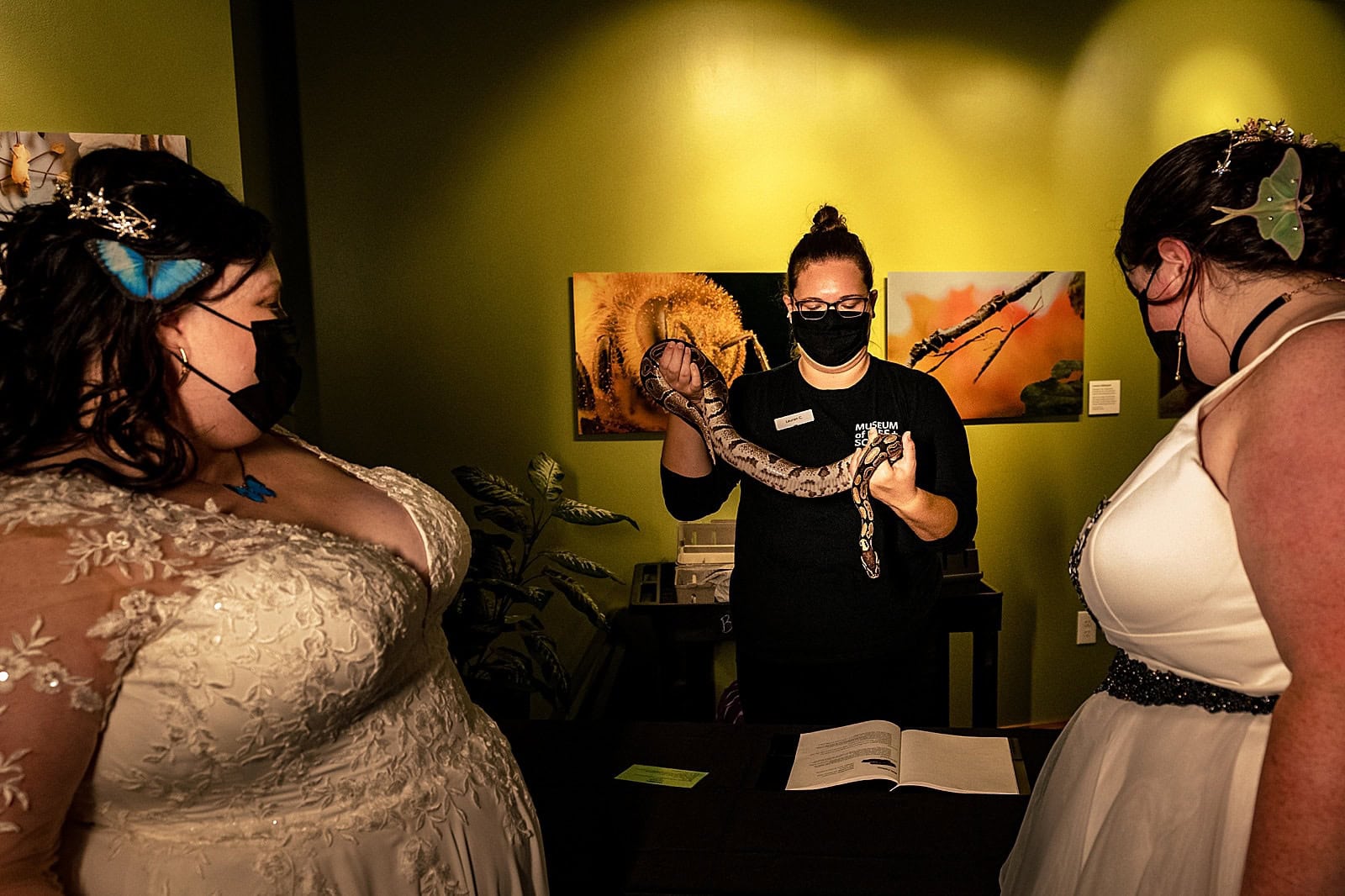 Museum of Life and Science wedding in Durham, NC