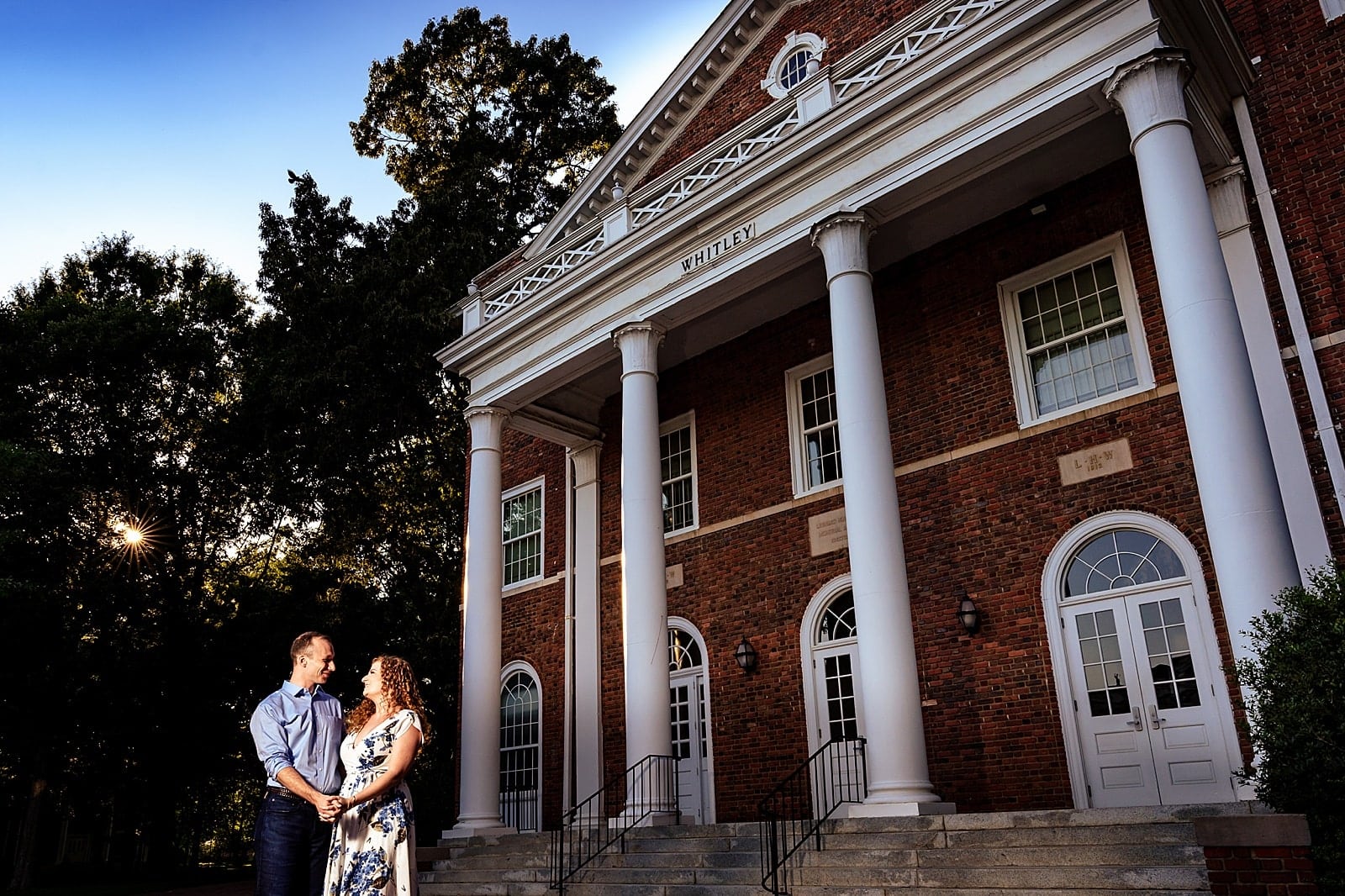 Elon Engagement photos by Raleigh wedding photographers Kivus & Camera