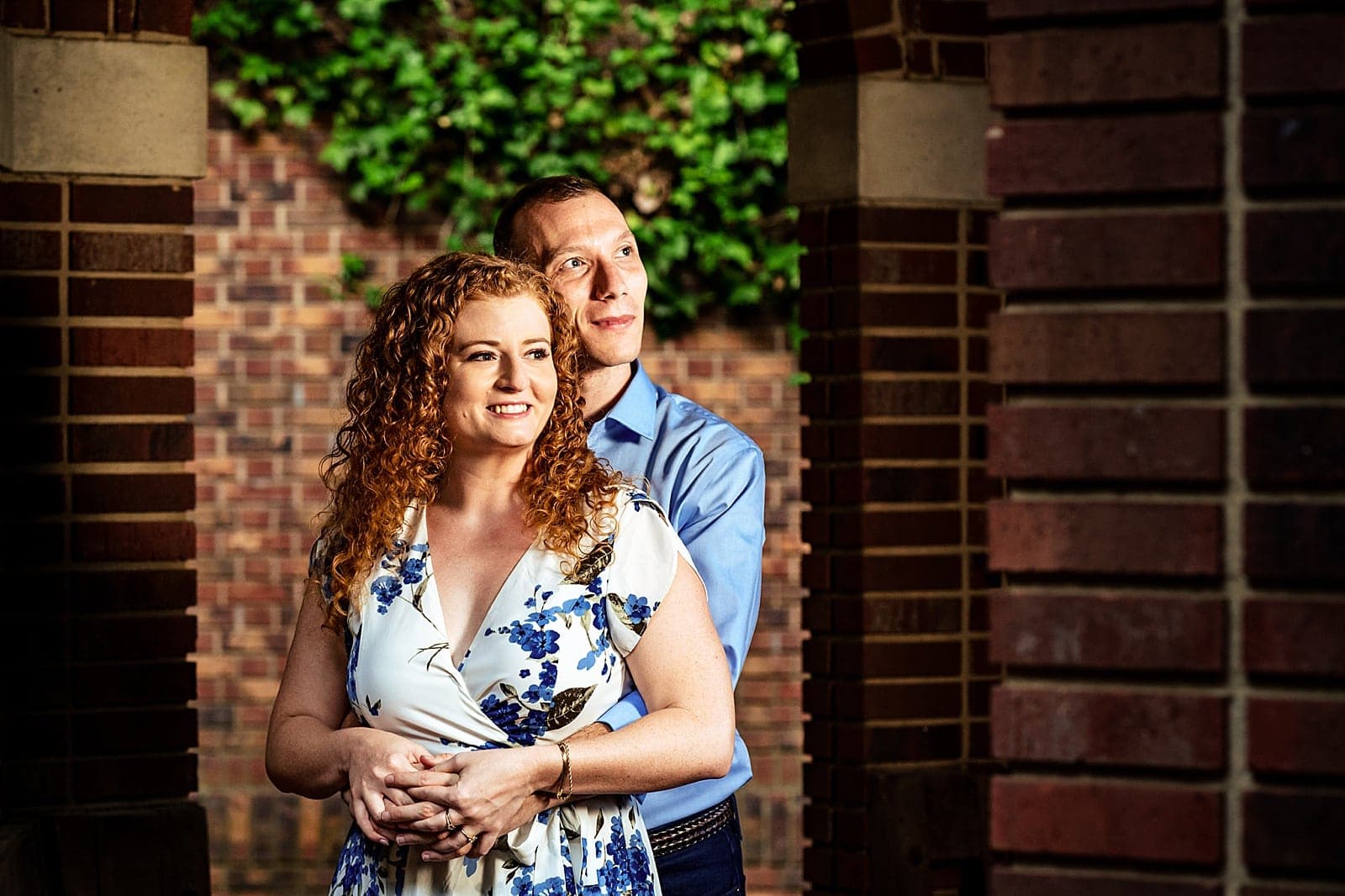 Elon Engagement photos by Raleigh wedding photographers Kivus & Camera