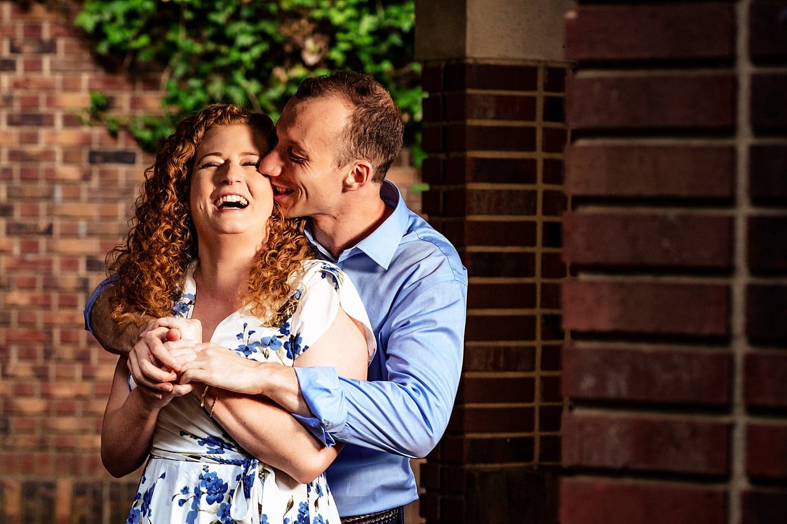 Elon Engagement photos by Raleigh wedding photographers Kivus & Camera