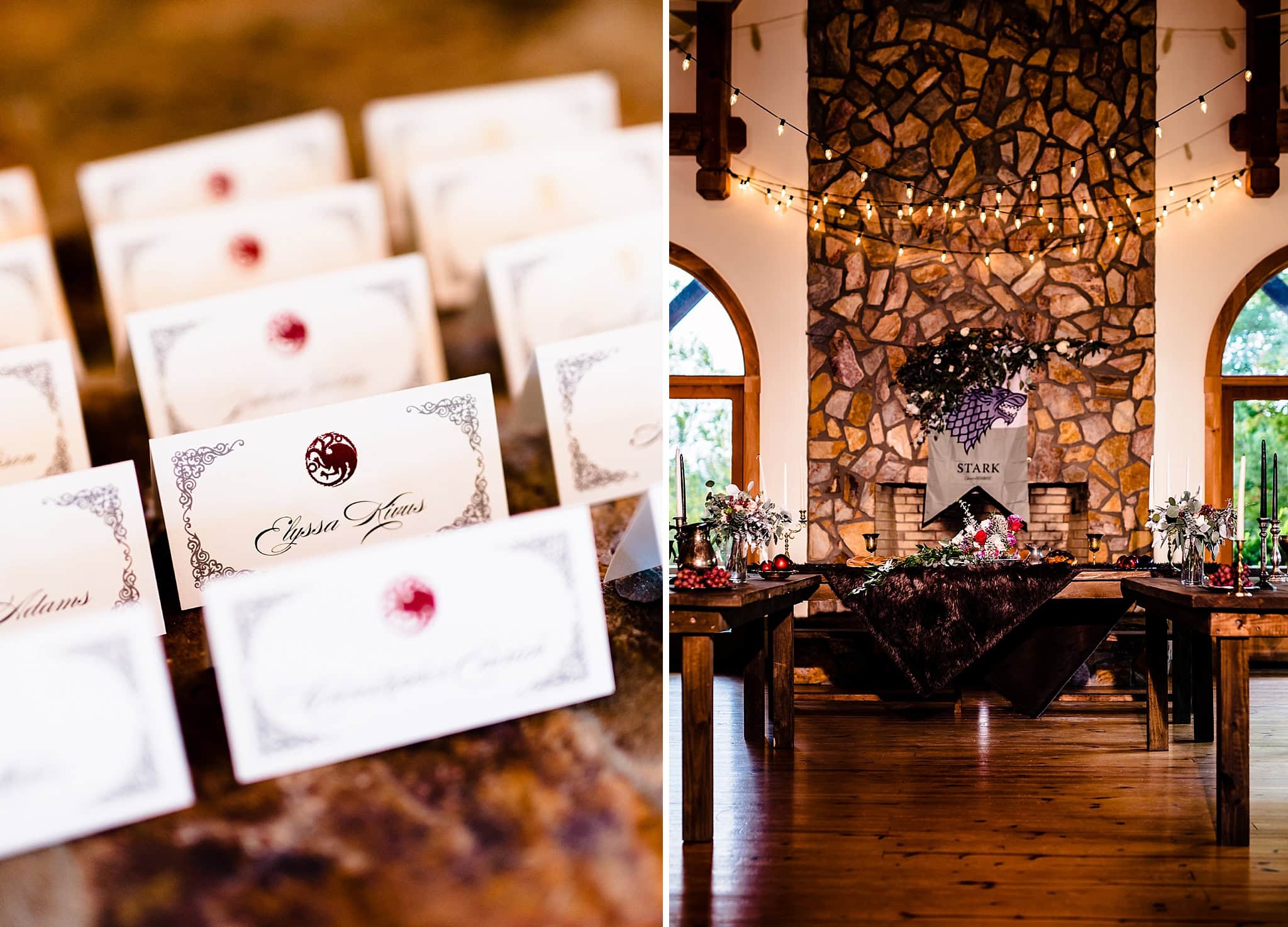 Game of Thrones Wedding Inspiration