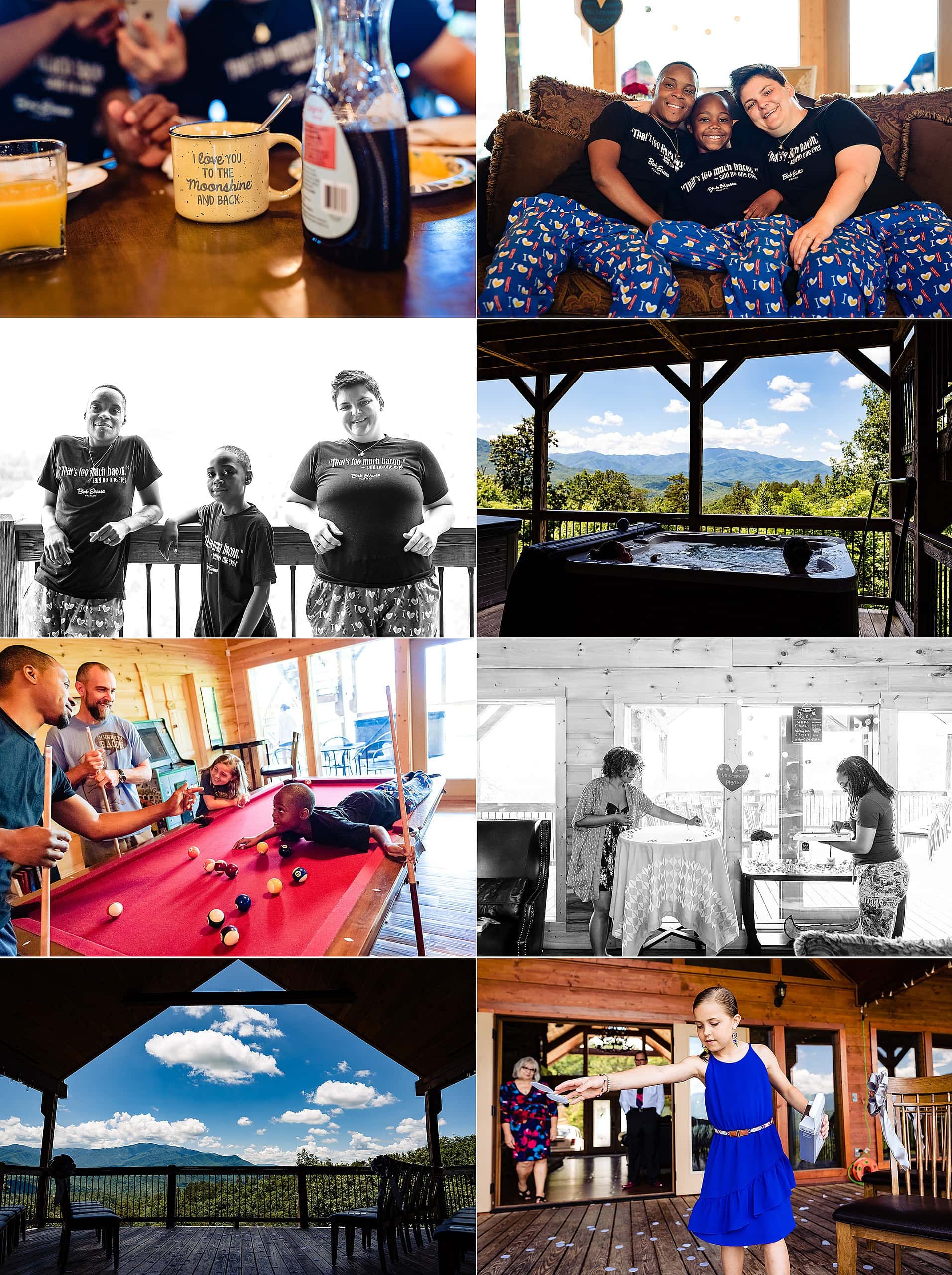 Gatlinburg Mansion, Same-sex wedding, LGBT wedding, Colorful wedding, Intimate Wedding, Gatlinburg Mansion Wedding, Mountain Wedding, North Carolina same-sex wedding photographers | kivusandcamera.com