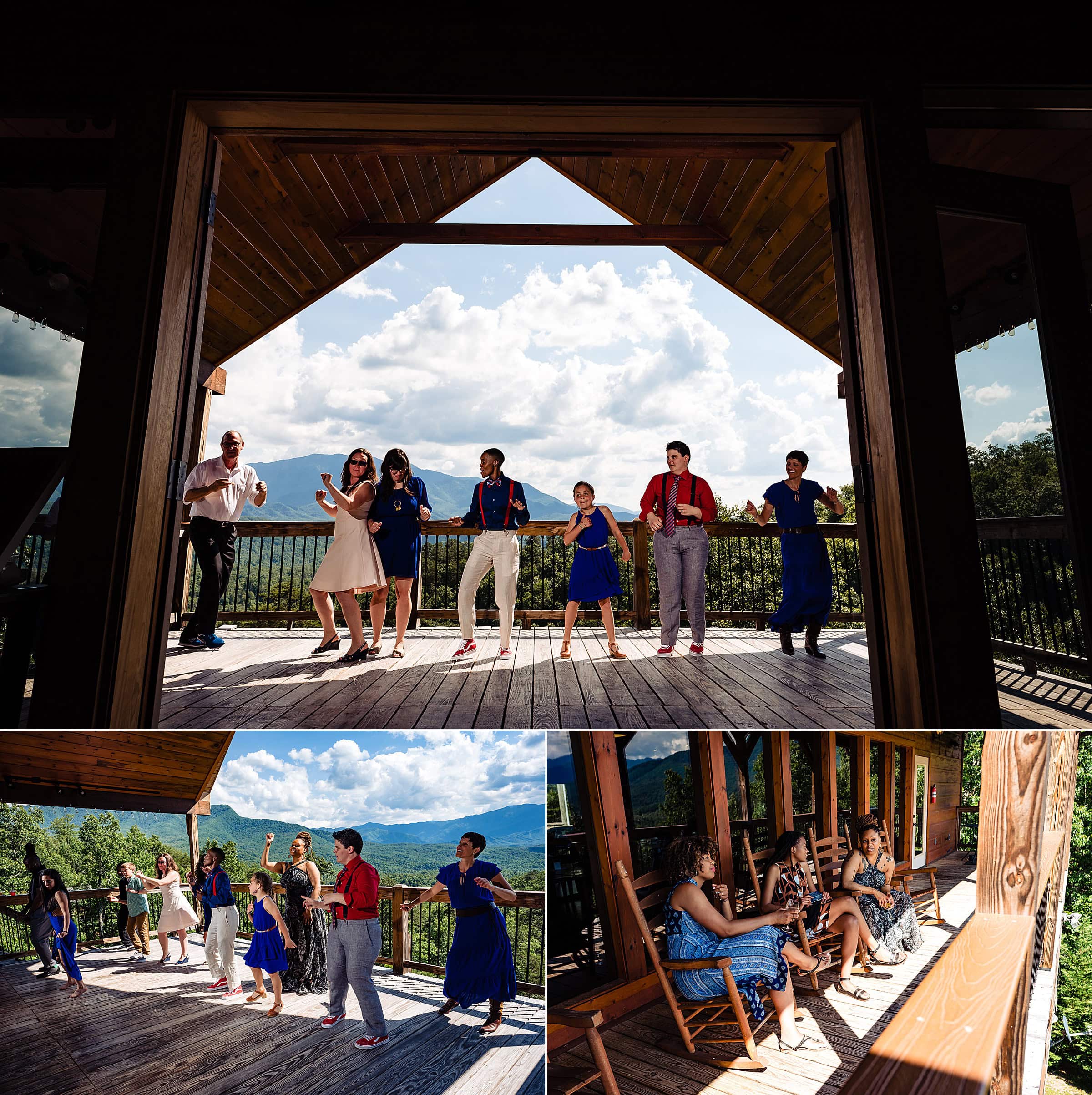 Gatlinburg Mansion, Same-sex wedding, LGBT wedding, Colorful wedding, Intimate Wedding, Gatlinburg Mansion Wedding, Mountain Wedding, North Carolina same-sex wedding photographers | kivusandcamera.com