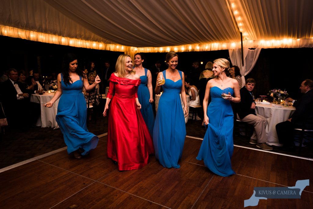 Blue and Red dresses