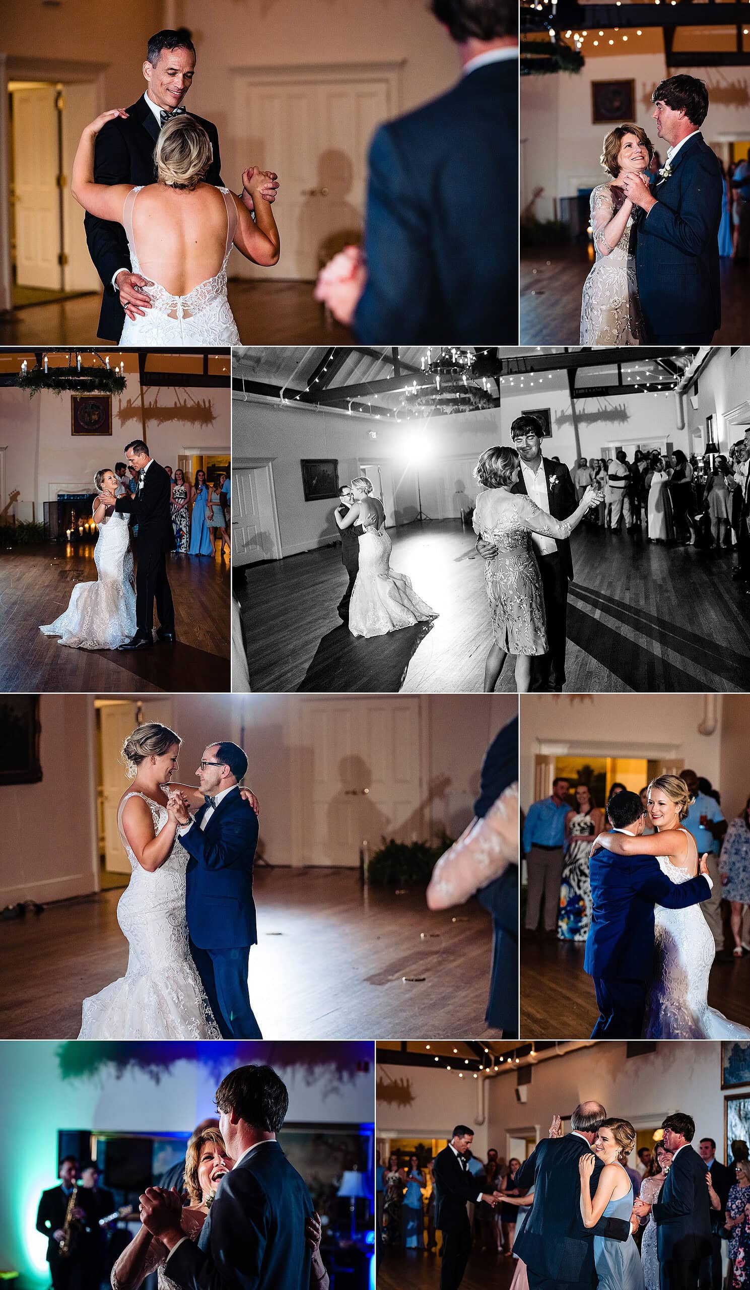 Family dance at wedding | Hope Valley Country Club Wedding, Wedding, North Carolina Wedding Photographers, Durham Wedding Photographers, Country Club Wedding | kivusandcamera.com