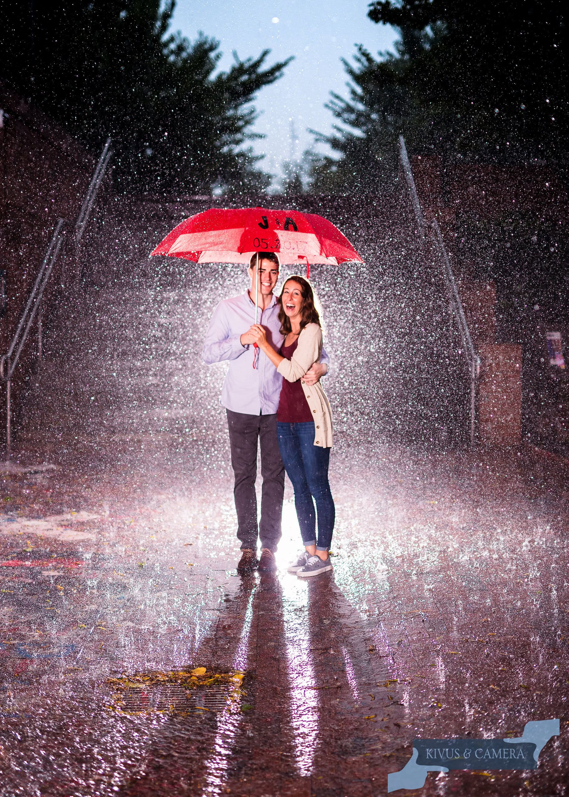 Rain Engagement Session