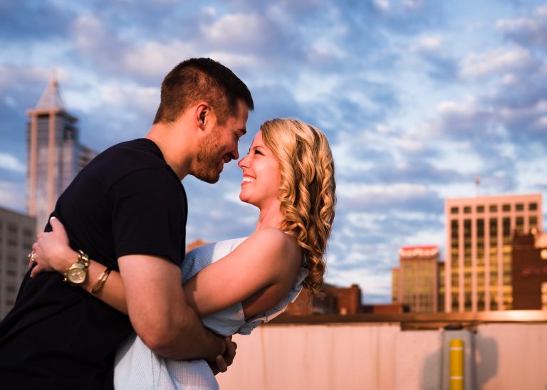 Downtown Raleigh Engagement