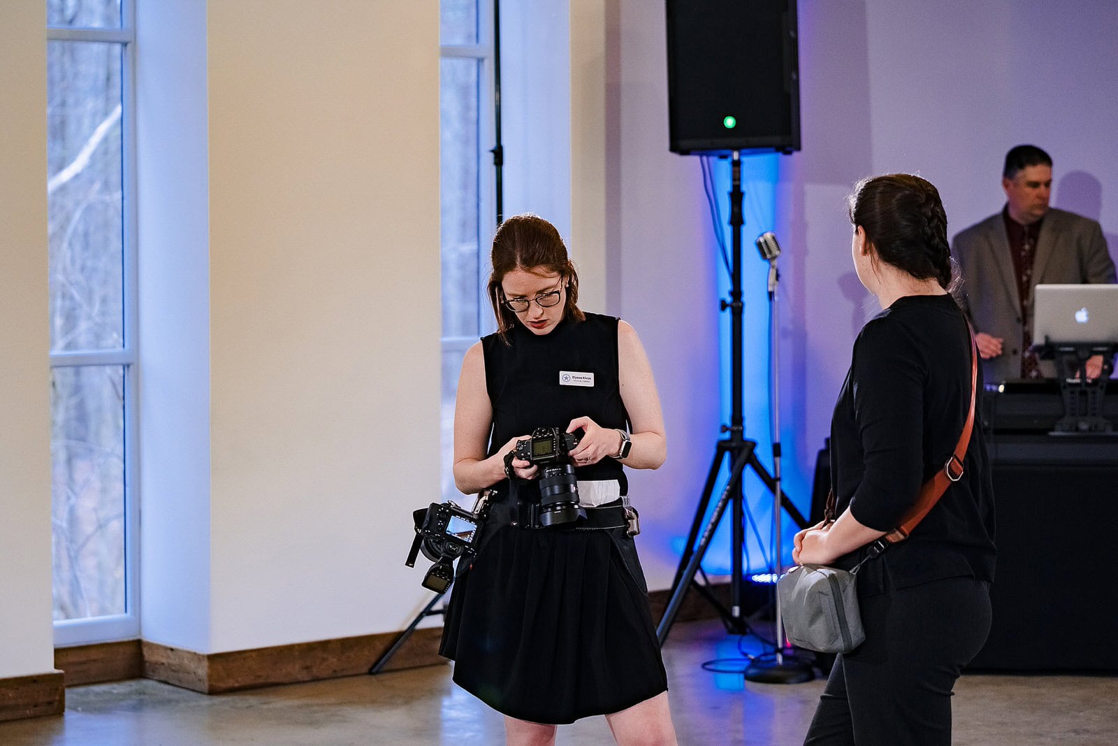 Raleigh wedding photographer behind the scenes