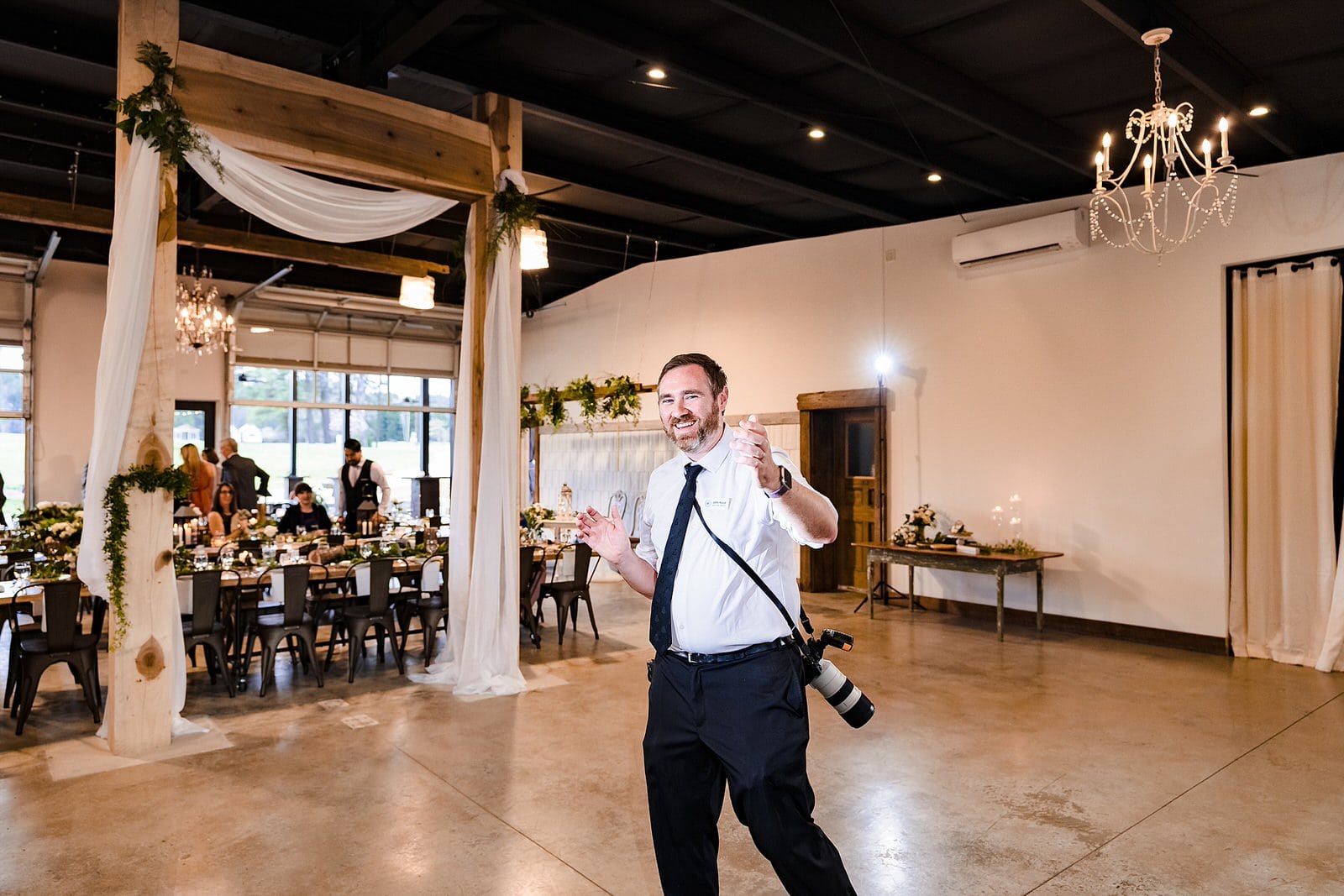 Raleigh wedding photographer behind the scenes