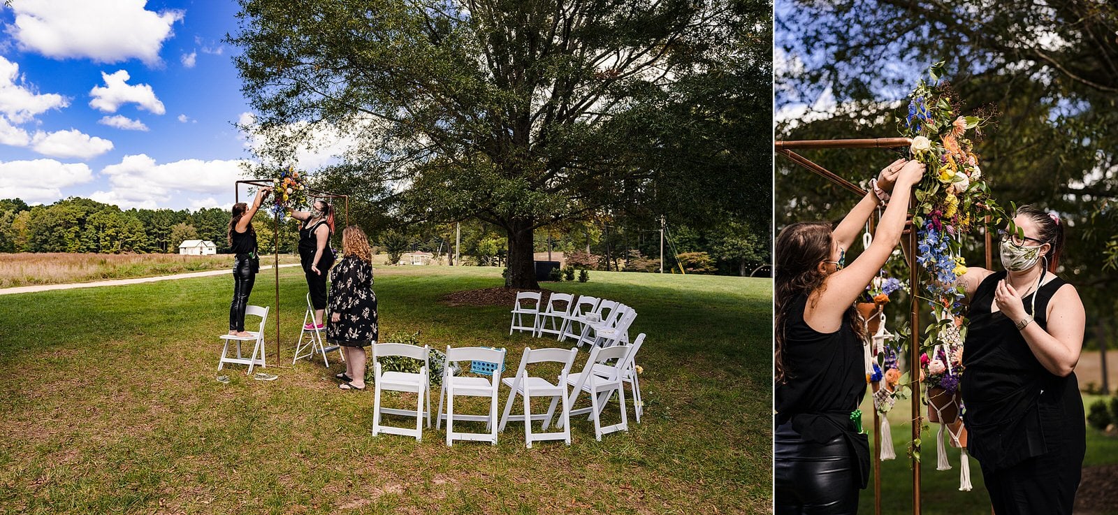 Raleigh wedding planner behind the scenes