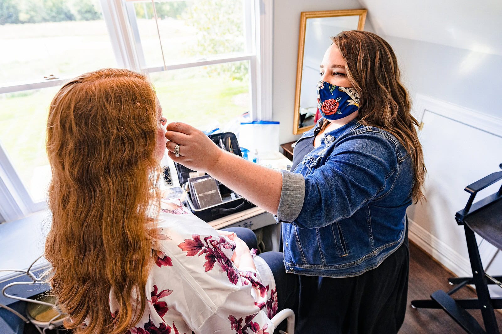 Wedded Kiss - Raleigh wedding hair and makeup