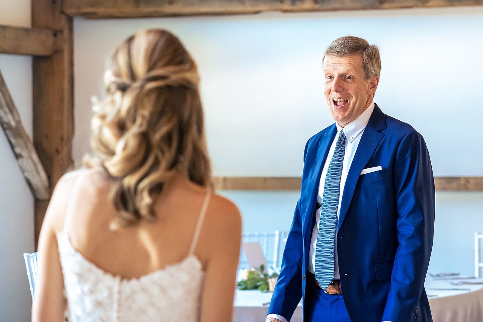 do a first look with your dad!