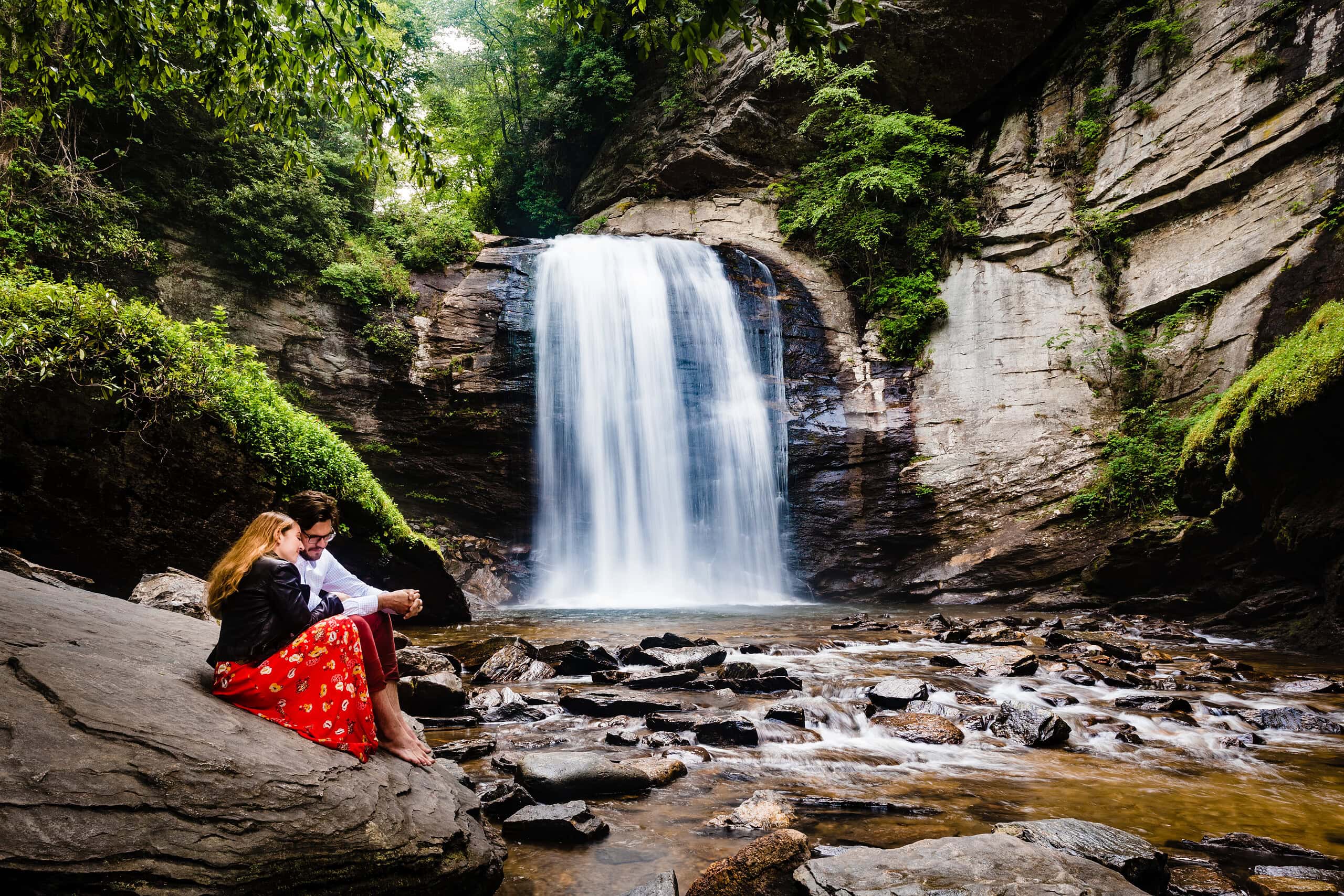 Looking Glass Falls Wedding Photographer