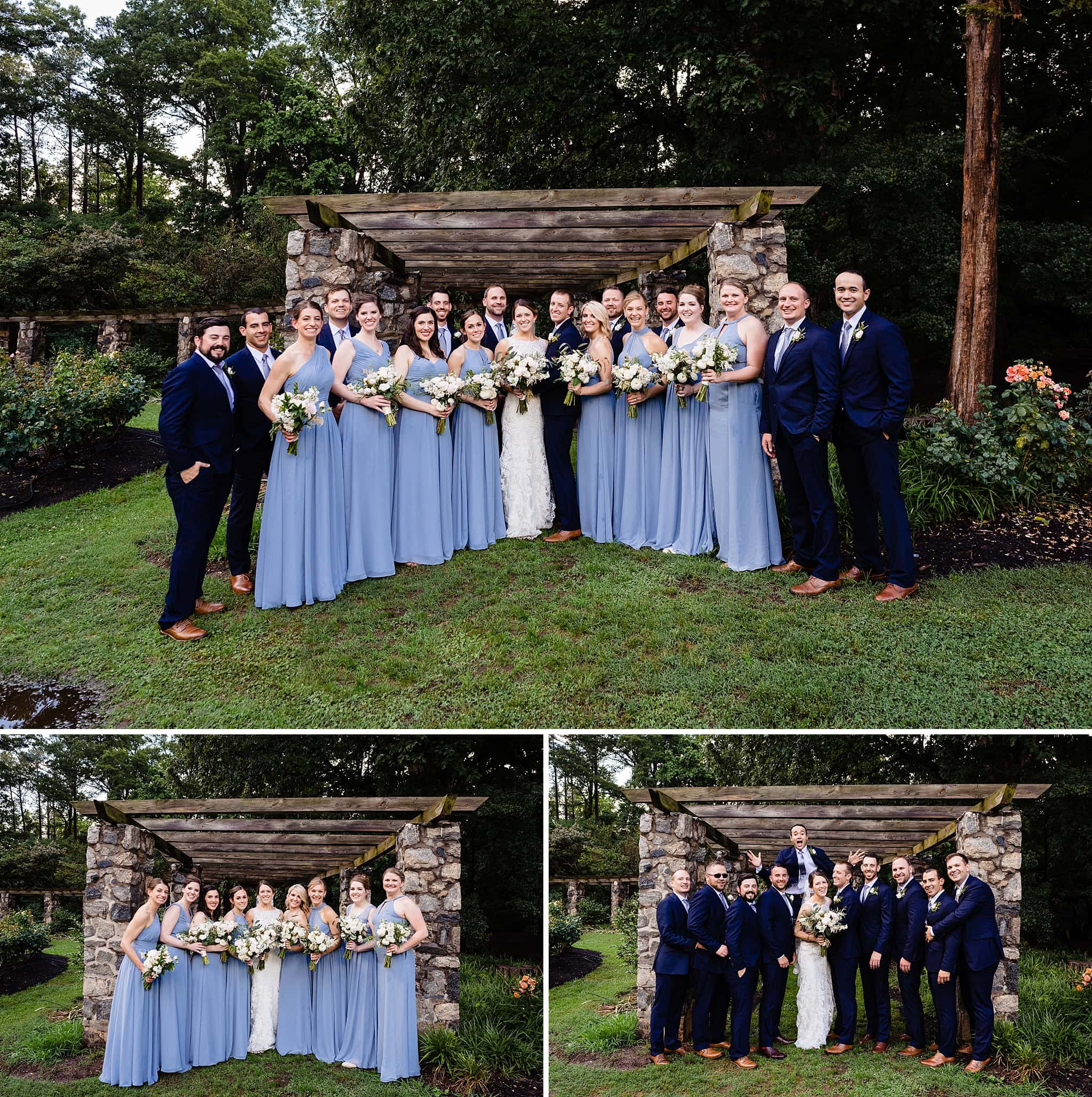 Raleigh Rose Garden Wedding