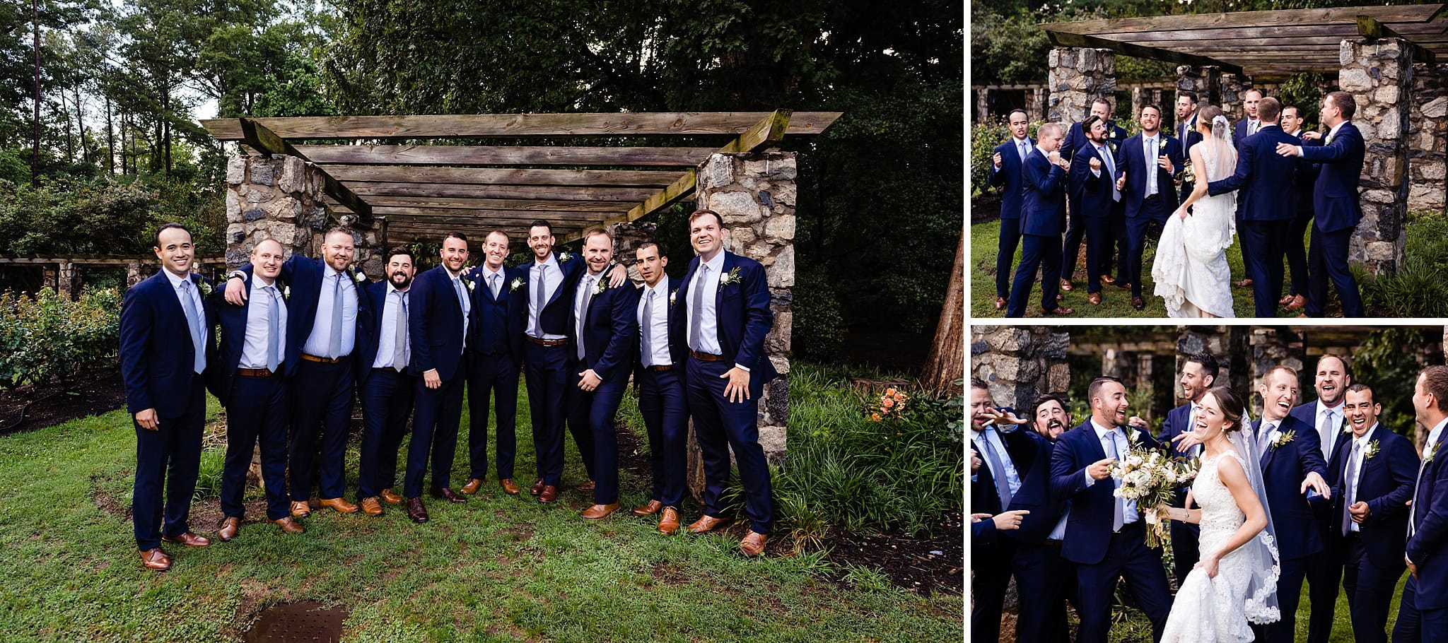 Raleigh Rose Garden Wedding
