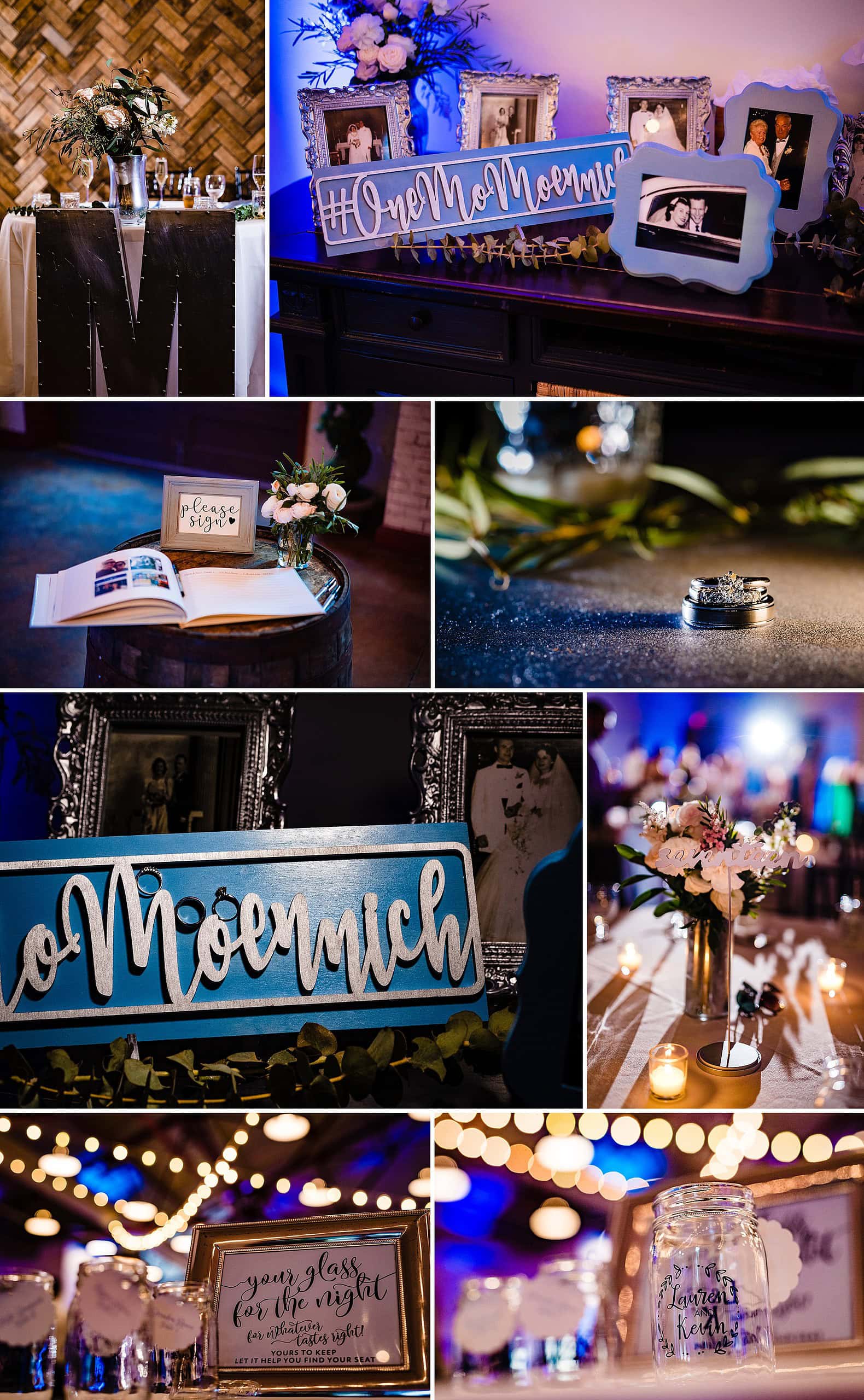 Raleigh Wedding reception details