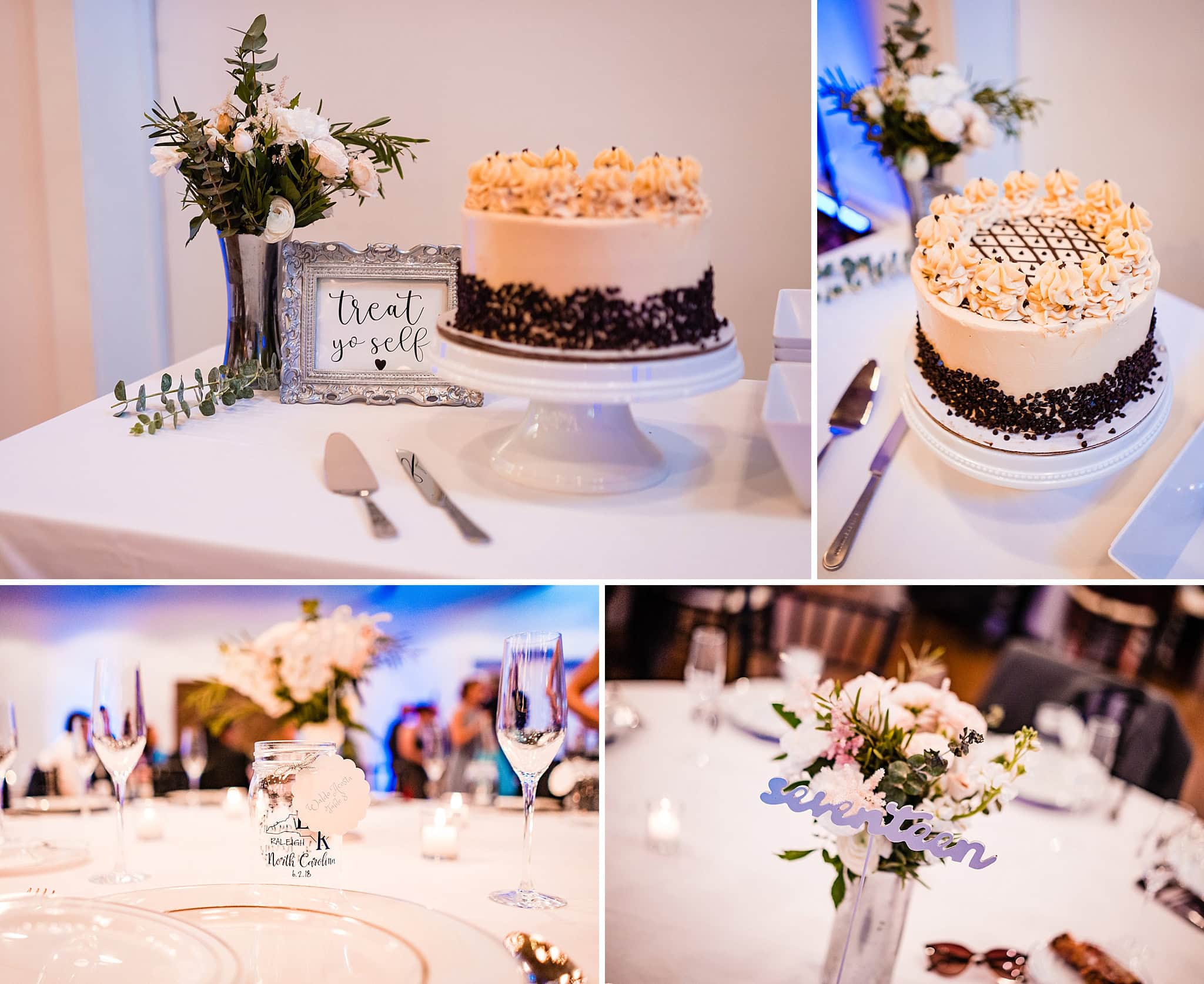 Hayes Barton Wedding Cake