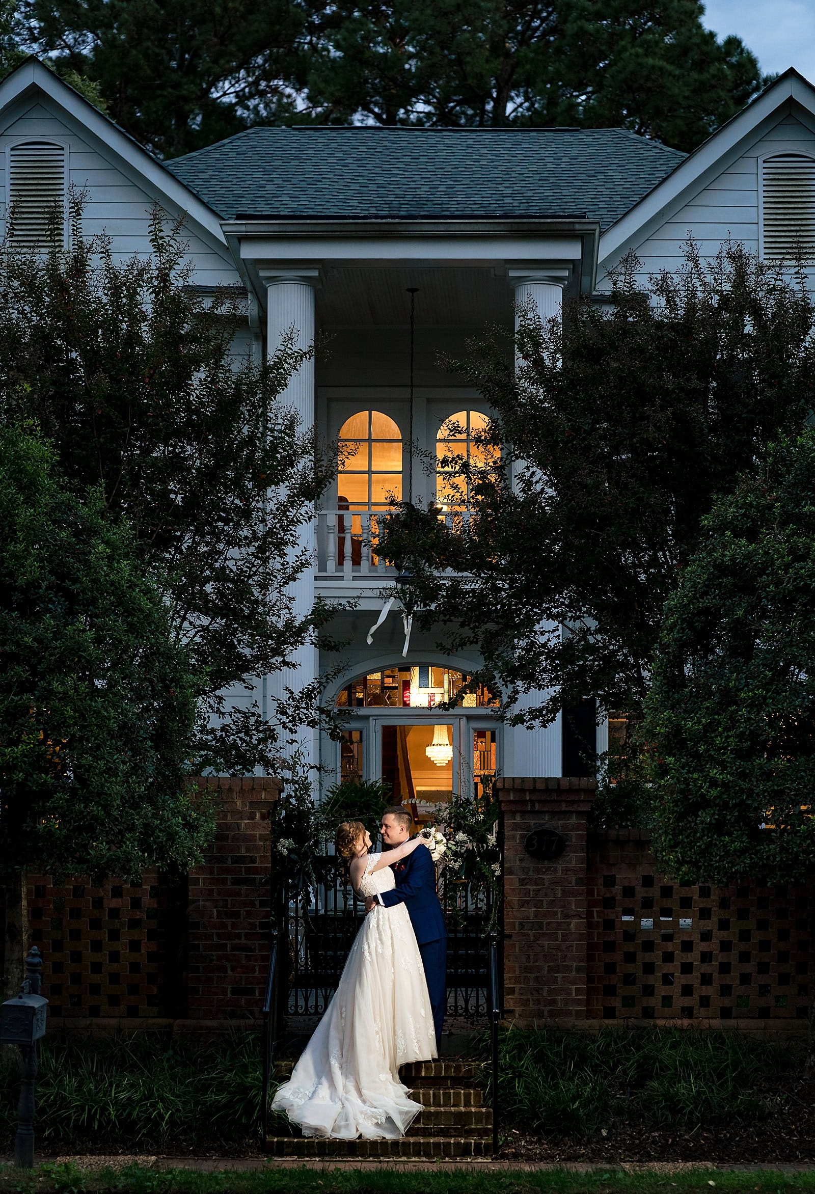 Matthews House wedding portraits