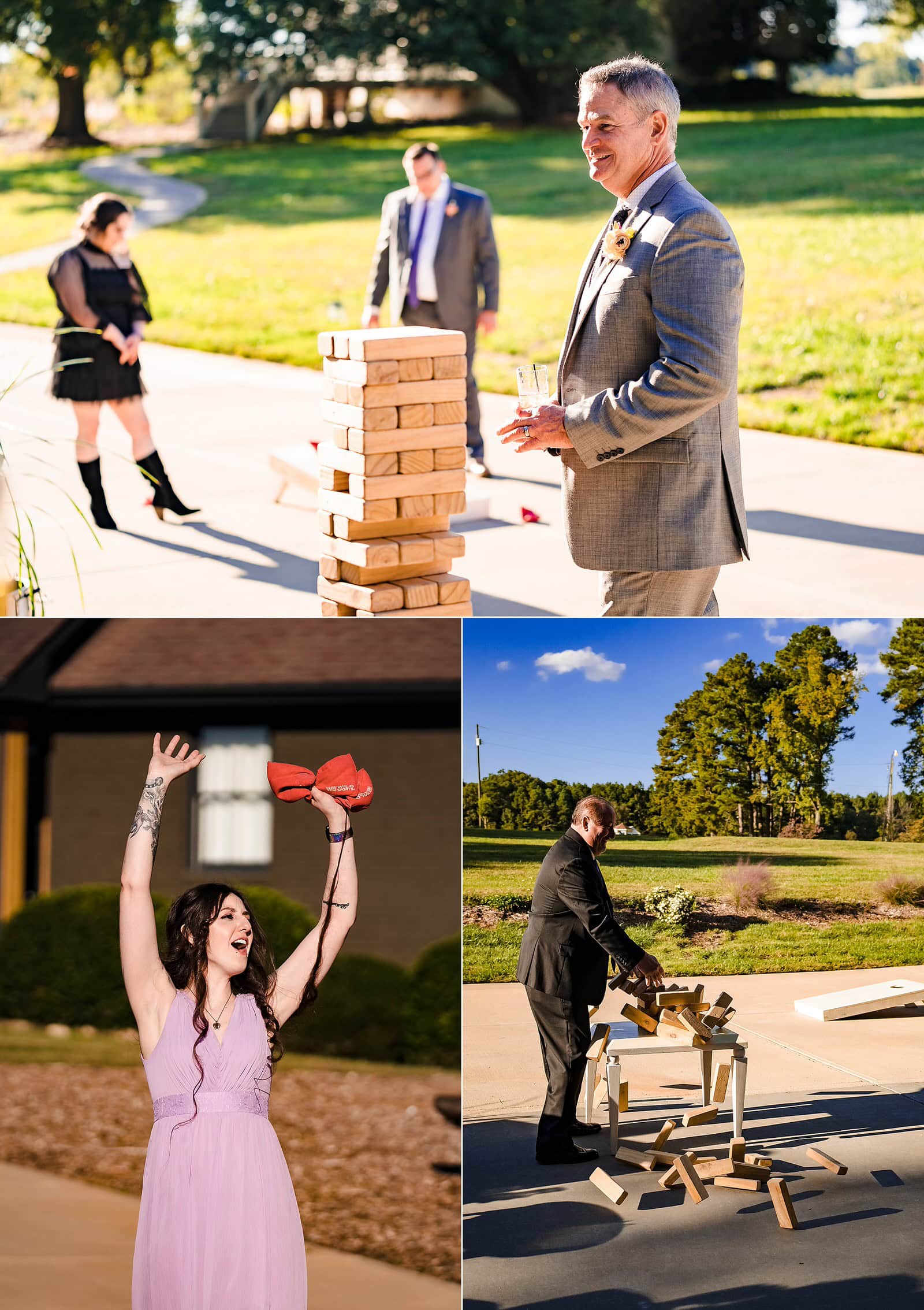 You should definitely have lawn games at your wedding
