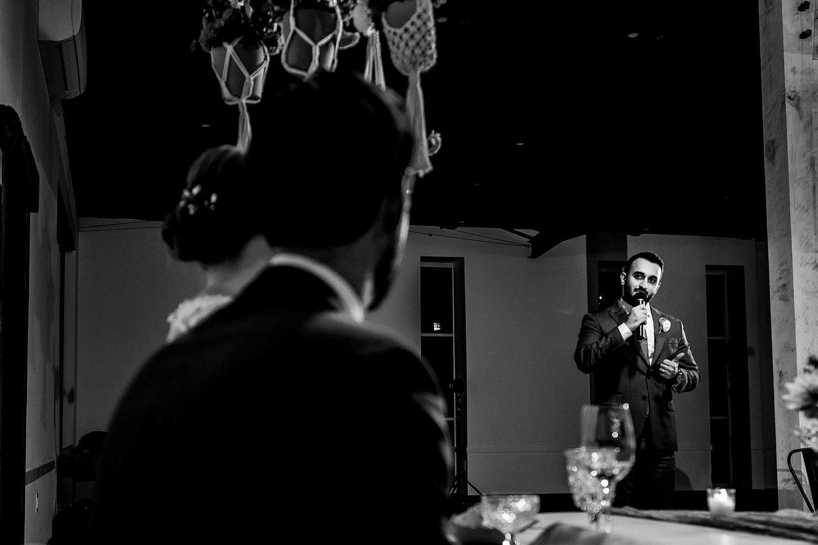 Toast from the best man