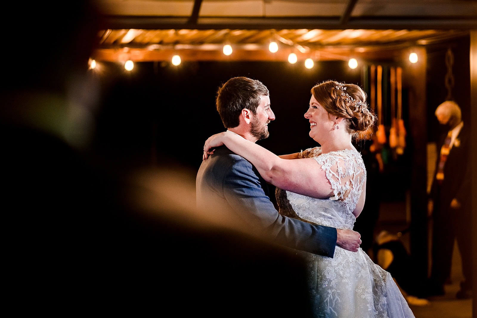 Bride and groom's first dance