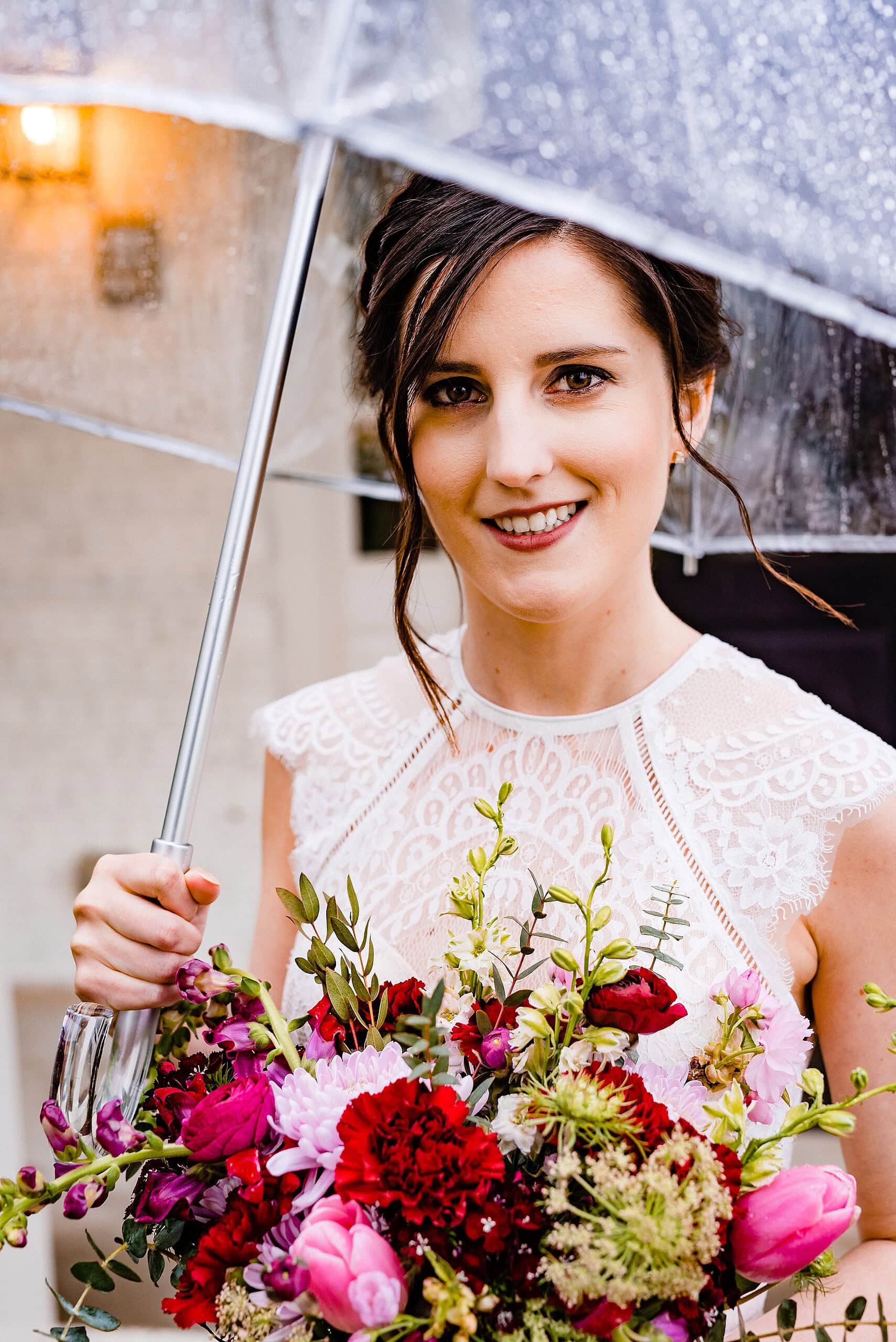 Rainy wedding day inspiration