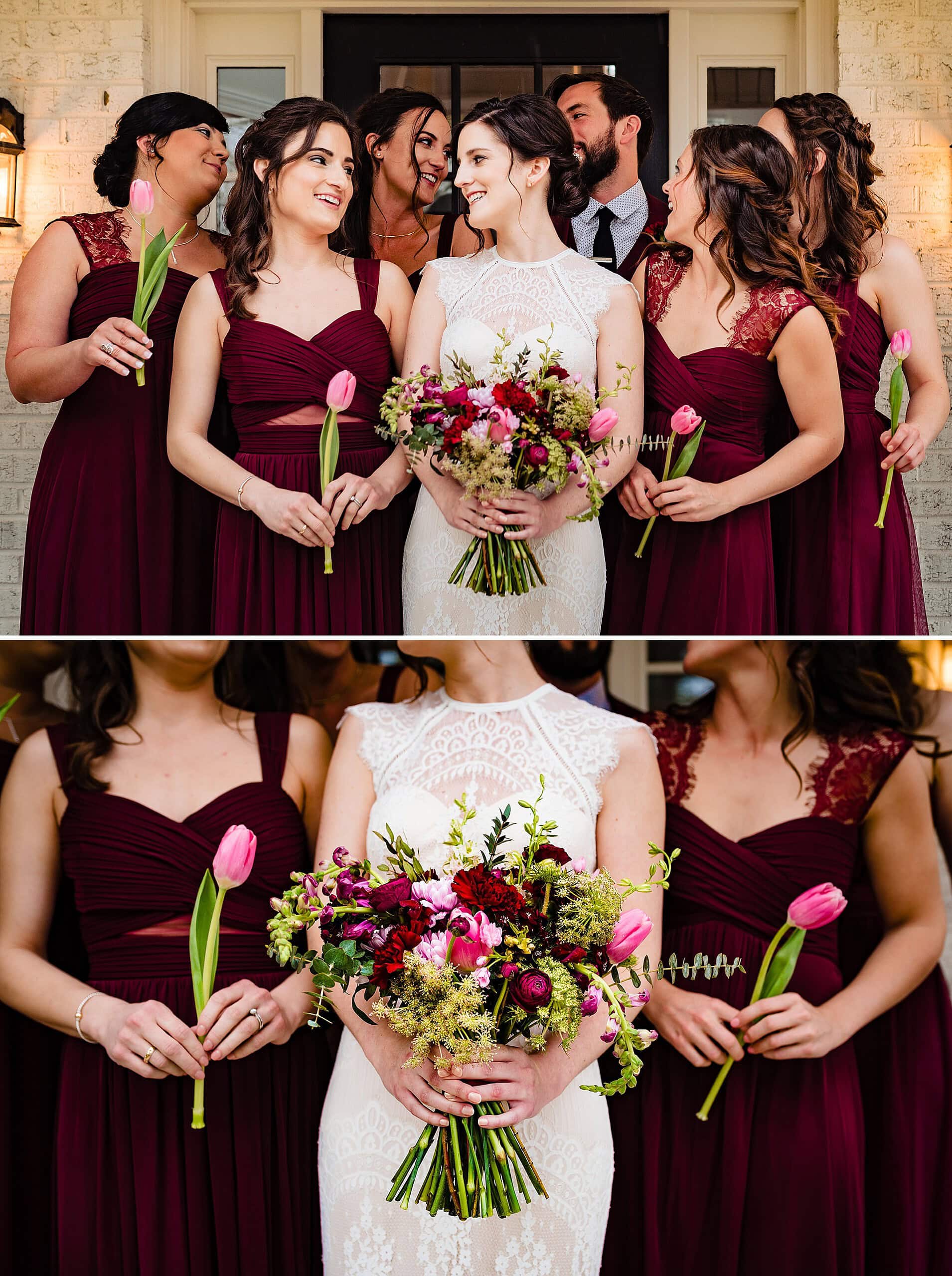 Red and pink wedding inspiration