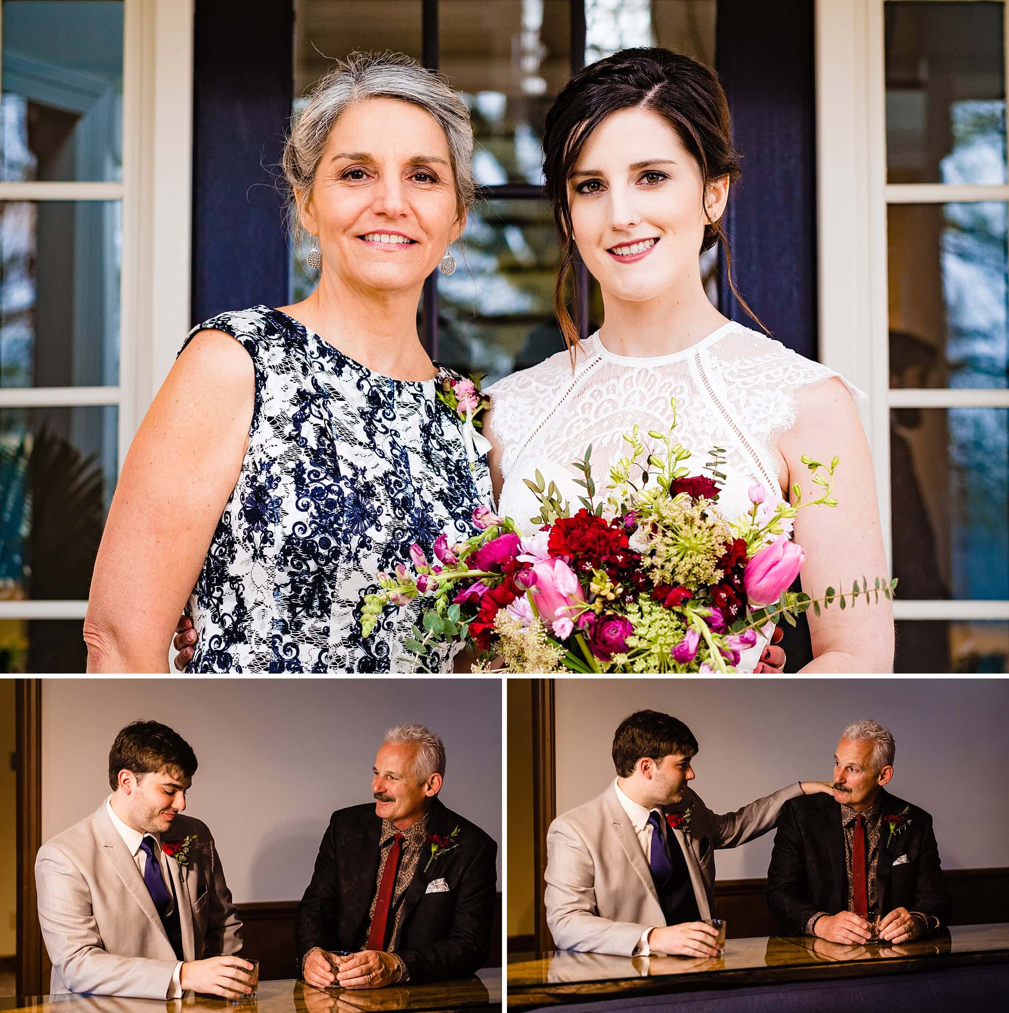 Spending time with parents before wedding