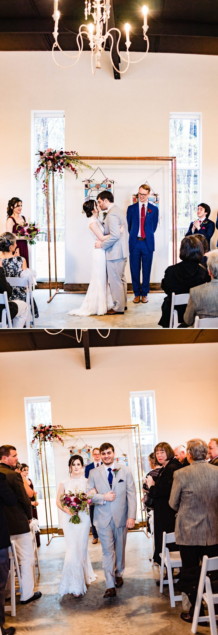 Ceremony kiss