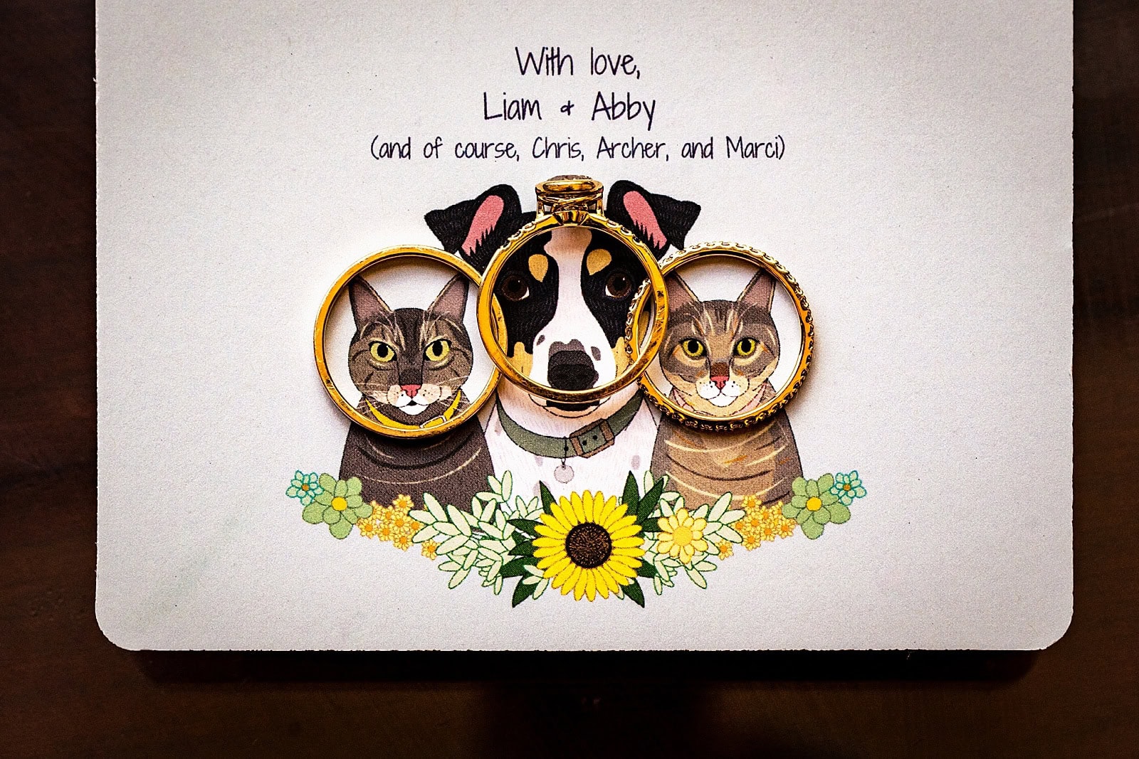 hand drawn art wedding invites | photos by Kivus & Camera